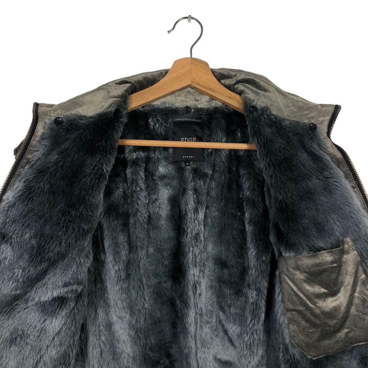 Japanese Brand 🔥Vintage Biker Jacket Edge Rupert Mink Fur Lining Japan Size US M / EU 48-50 / 2 - 11 Thumbnail