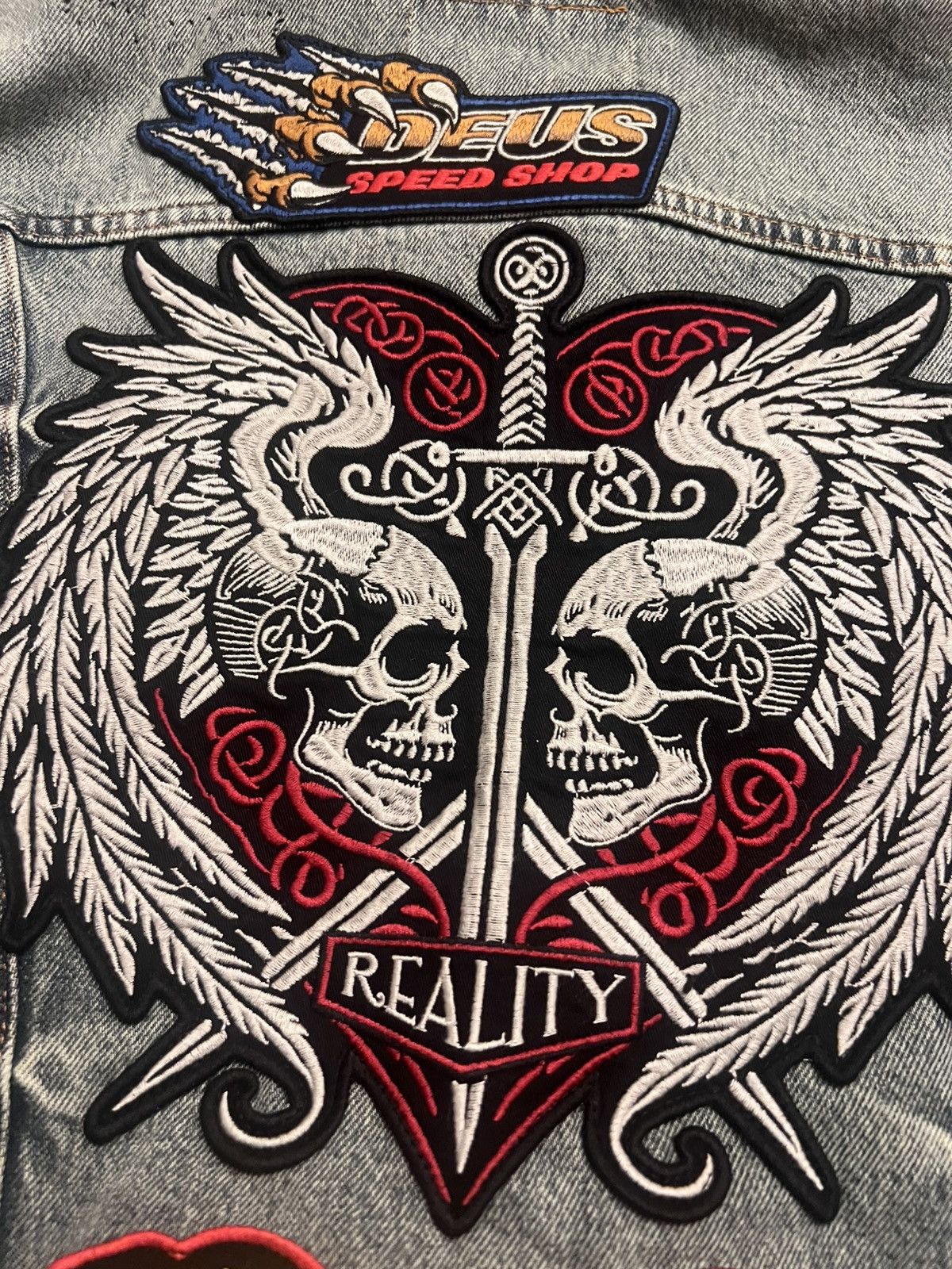 Deus Ex Machina Deus Ex Machina denim jacket size s patches Size US S / EU 44-46 / 1 - 6 Thumbnail
