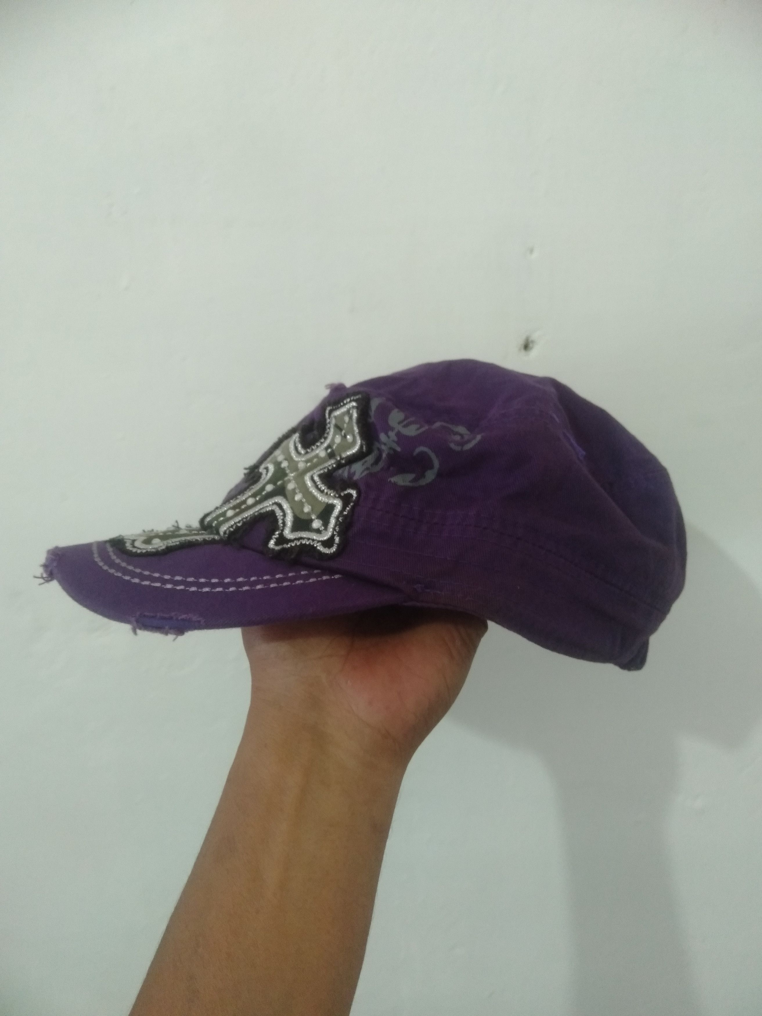 Seditionaries × Vintage Savana Patch Army Cap - Camo Cross Size ONE SIZE - 6 Thumbnail