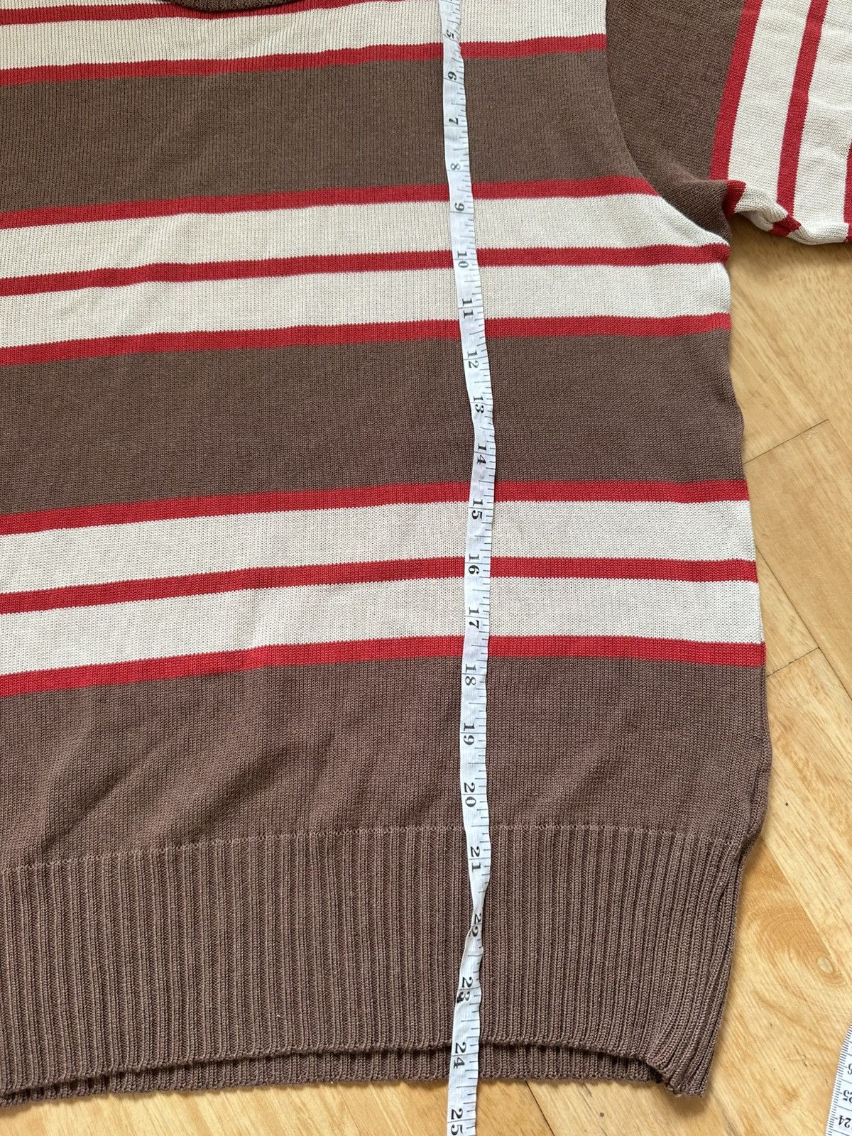 Nepenthes Nepenthes Stripe Knit Short Sleeve Size US S / EU 44-46 / 1 - 9 Thumbnail