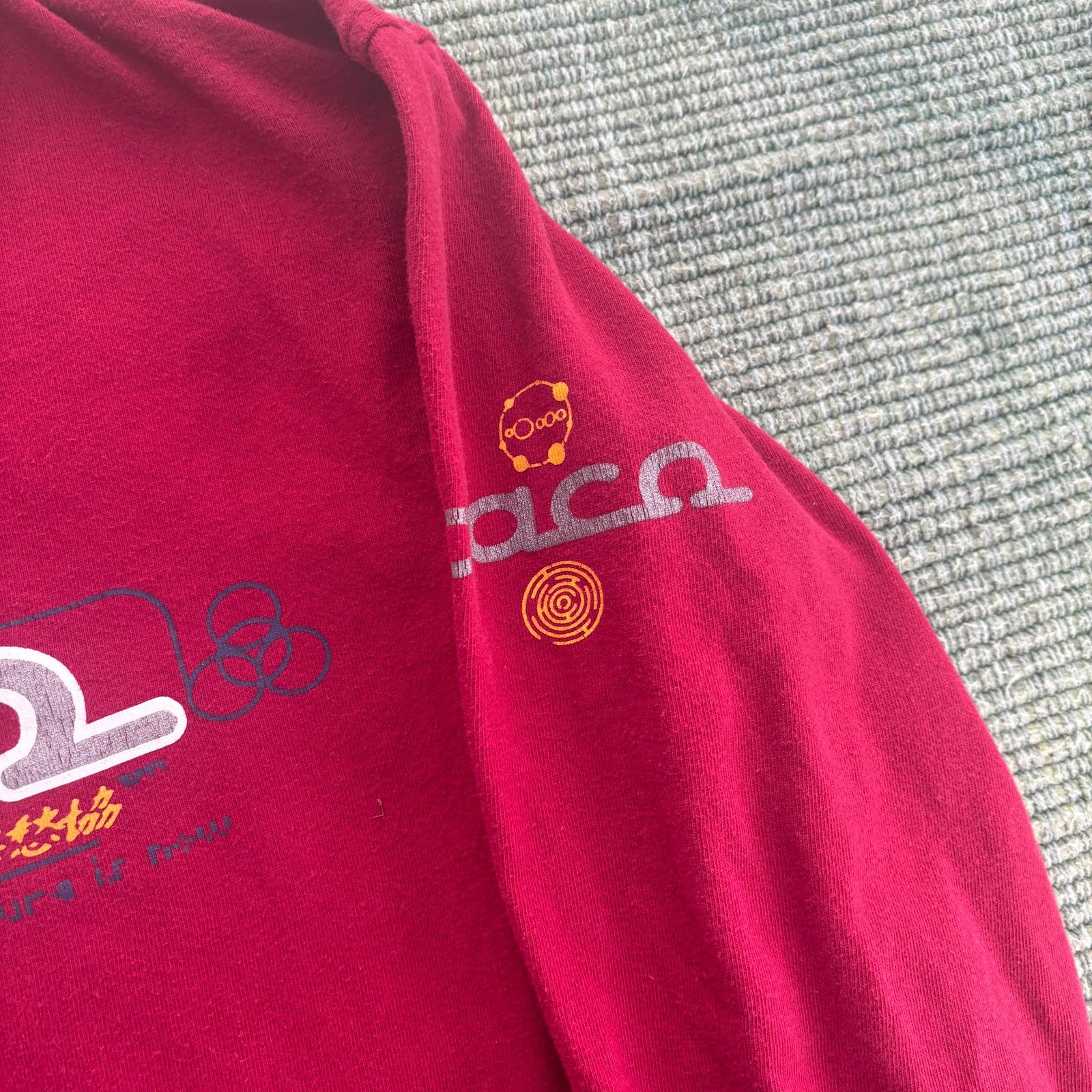 Vintage Vintage late 90s/Y2K paco red long sleeve youth tee shirt M Size M / US 6-8 / IT 42-44 - 3 Thumbnail
