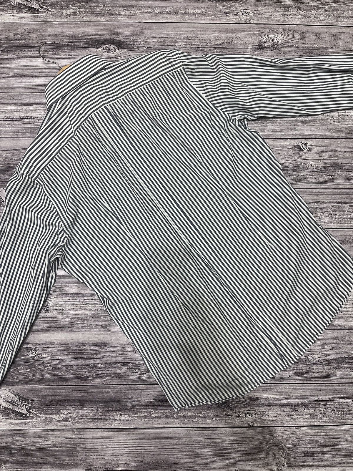 Dolce & Gabbana Dolce & Gabbana Slim Fit Striped Button Up Shirt Size US XL / EU 56 / 4 - 2 Thumbnail