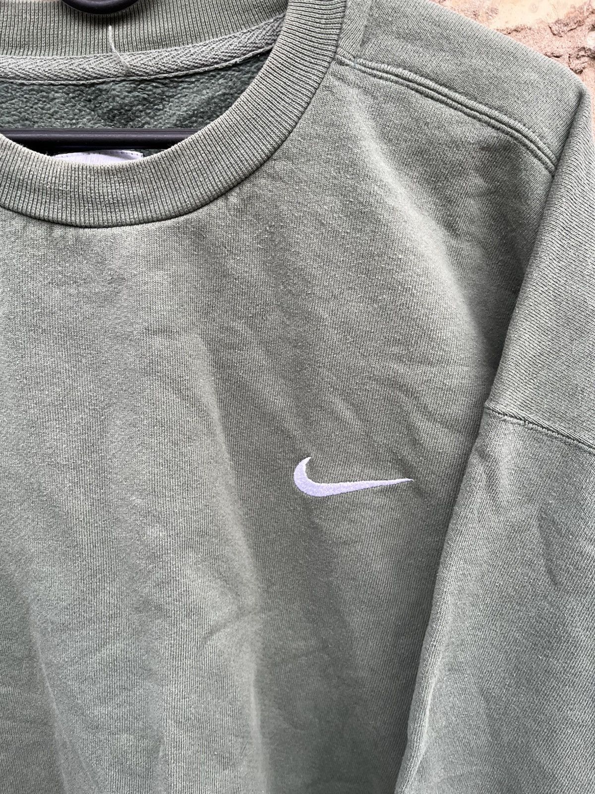 Japanese Brand × Nike 90s Nike Vintage Oversized Boxy Distressed Faded Sweatshirt Size US XL / EU 56 / 4 - 6 Thumbnail