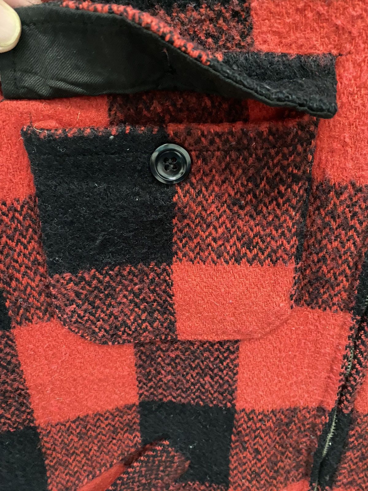 Flannel Vintage Melton Flannel Wool Jacket Size US M / EU 48-50 / 2 - 6 Thumbnail