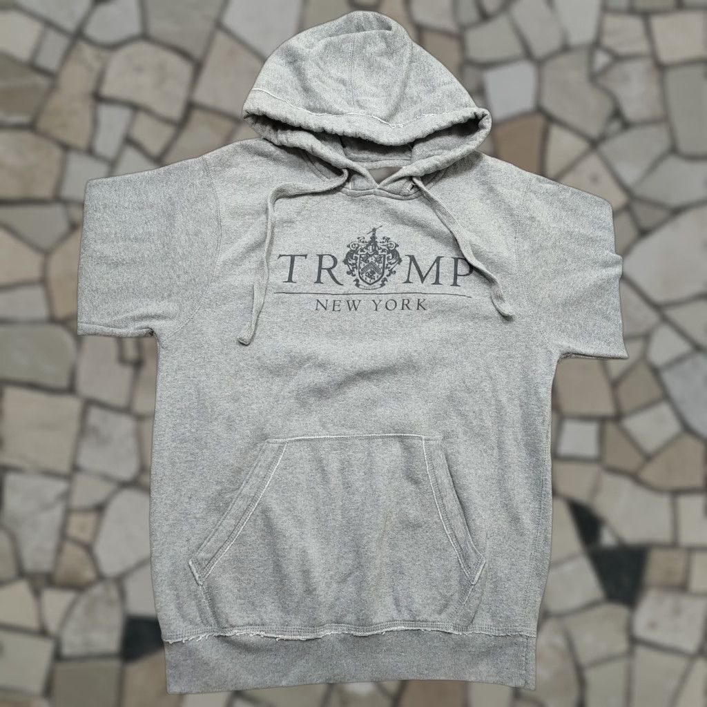 Vintage VINTAGE Trump New York Hoodie Sweatshirt Mens Gray M Logo Pullover Hoodie Casual Outdoor Sports Size US M / EU 48-50 / 2 - 1 Thumbnail
