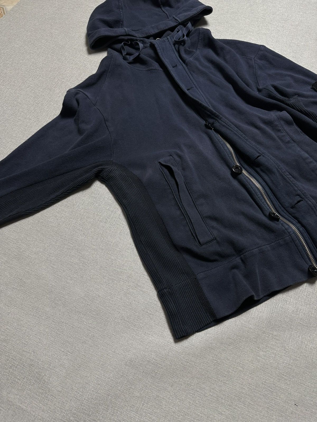 Stone Island × Vintage Stone Island Vintage Archive Clothing Zip Hoodie 2001 Size US M / EU 48-50 / 2 - 17 Thumbnail
