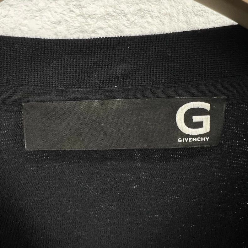 Givenchy Givenchy Black Geometric Relief Print Short Sleeve T-Shirt Size US M / EU 48-50 / 2 - 3 Thumbnail