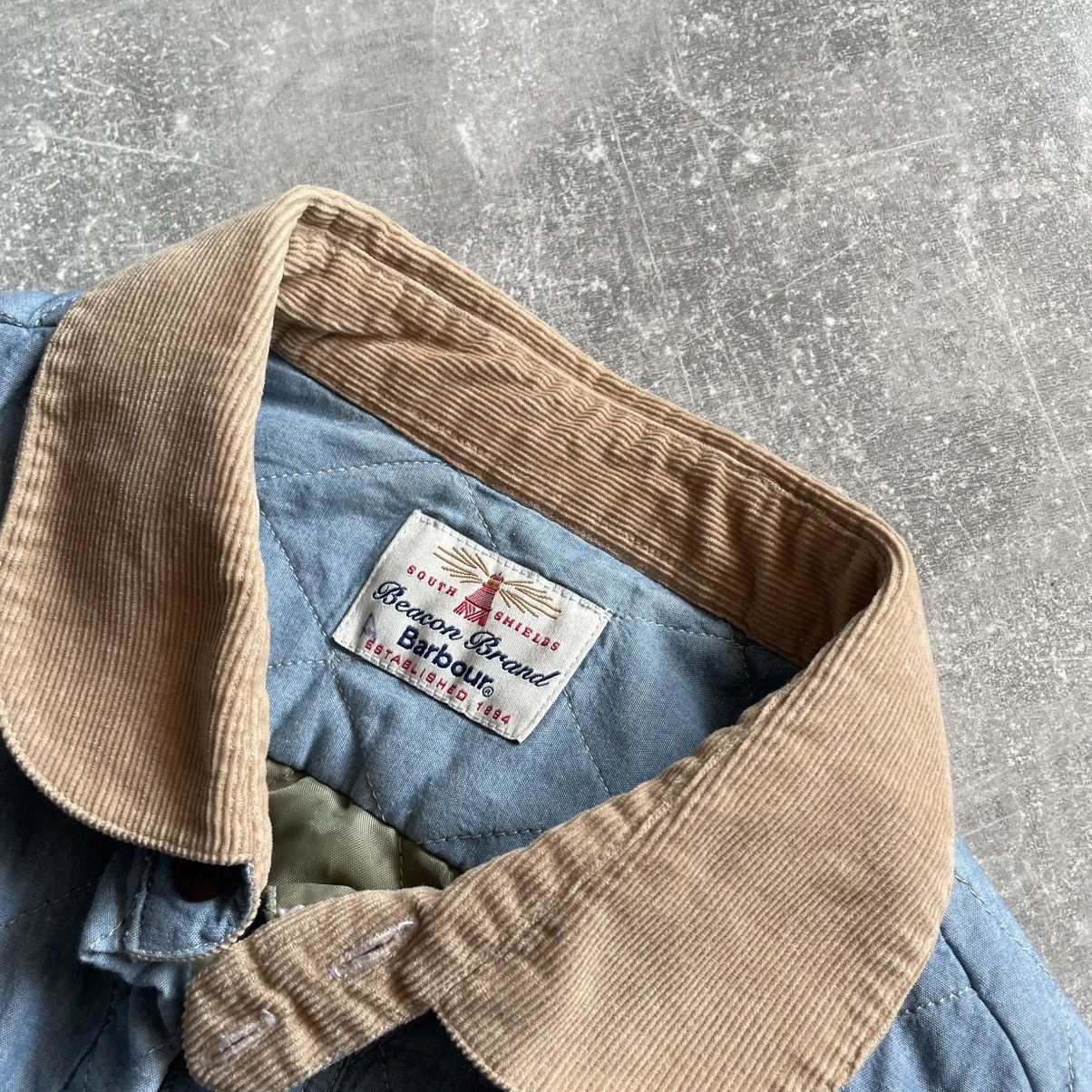 Barbour Campbell indigo barbour quilted south shields beacon brand Size US S / EU 44-46 / 1 - 2 Thumbnail