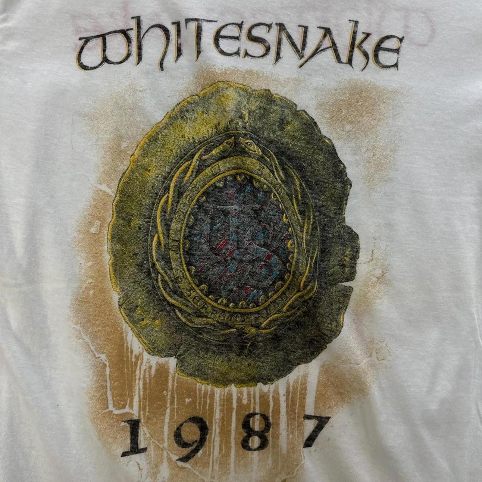 Vintage Fruit of the Loom Men's White Tshirt Size US L / EU 52-54 / 3 - 2 Thumbnail