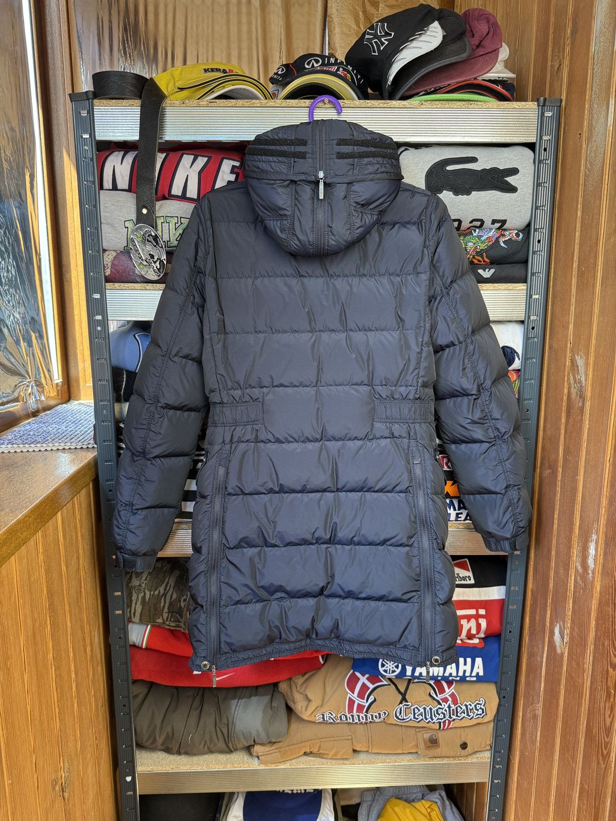Parajumpers Parajumpers Puffer Down Jacket Super Lightweight Beige Logo Size XS / US 0-2 / IT 36-38 - 2 Thumbnail