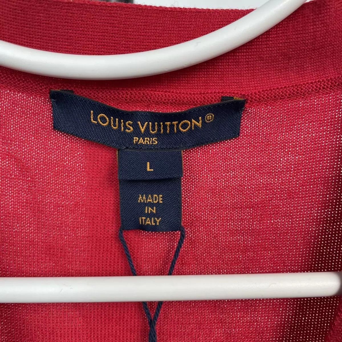 Louis Vuitton LV Red Shirt L Size L / US 10 / IT 46 - 3 Thumbnail