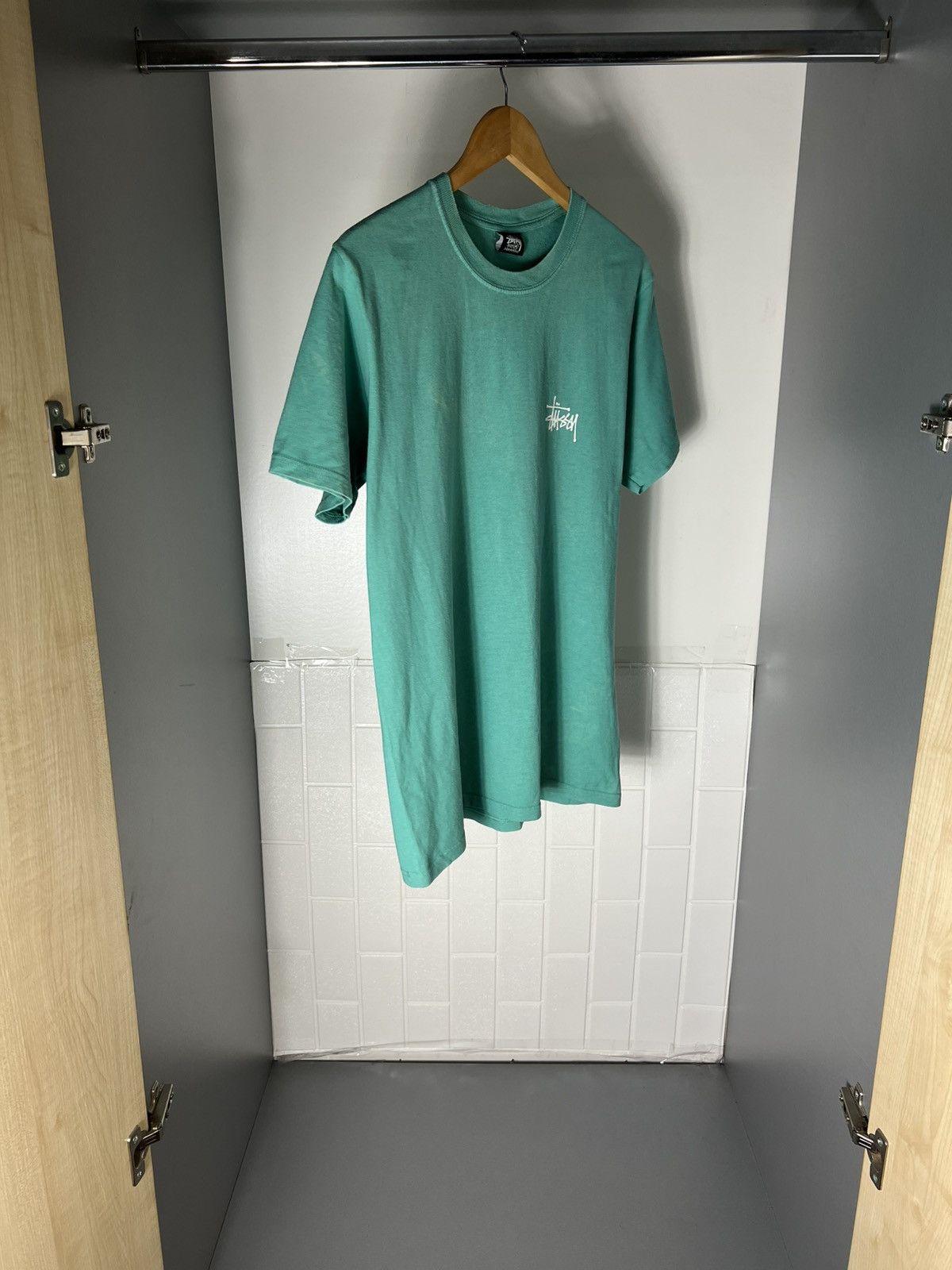 Stussy VINTAGE STUSSY DOUBLE PRINTED RETRO T-SHIRT JAPAN STYLE Y2K Size US M / EU 48-50 / 2 - 5 Thumbnail