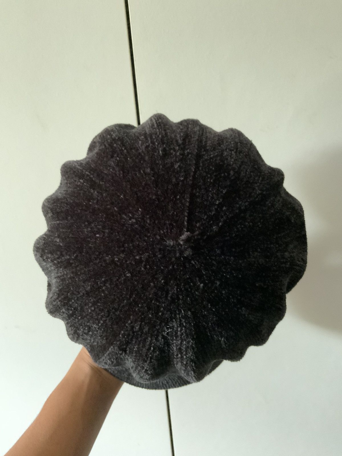 Hat Club Vis Mohair Fur Black Newsboy Retro Hat Size ONE SIZE - 6 Thumbnail