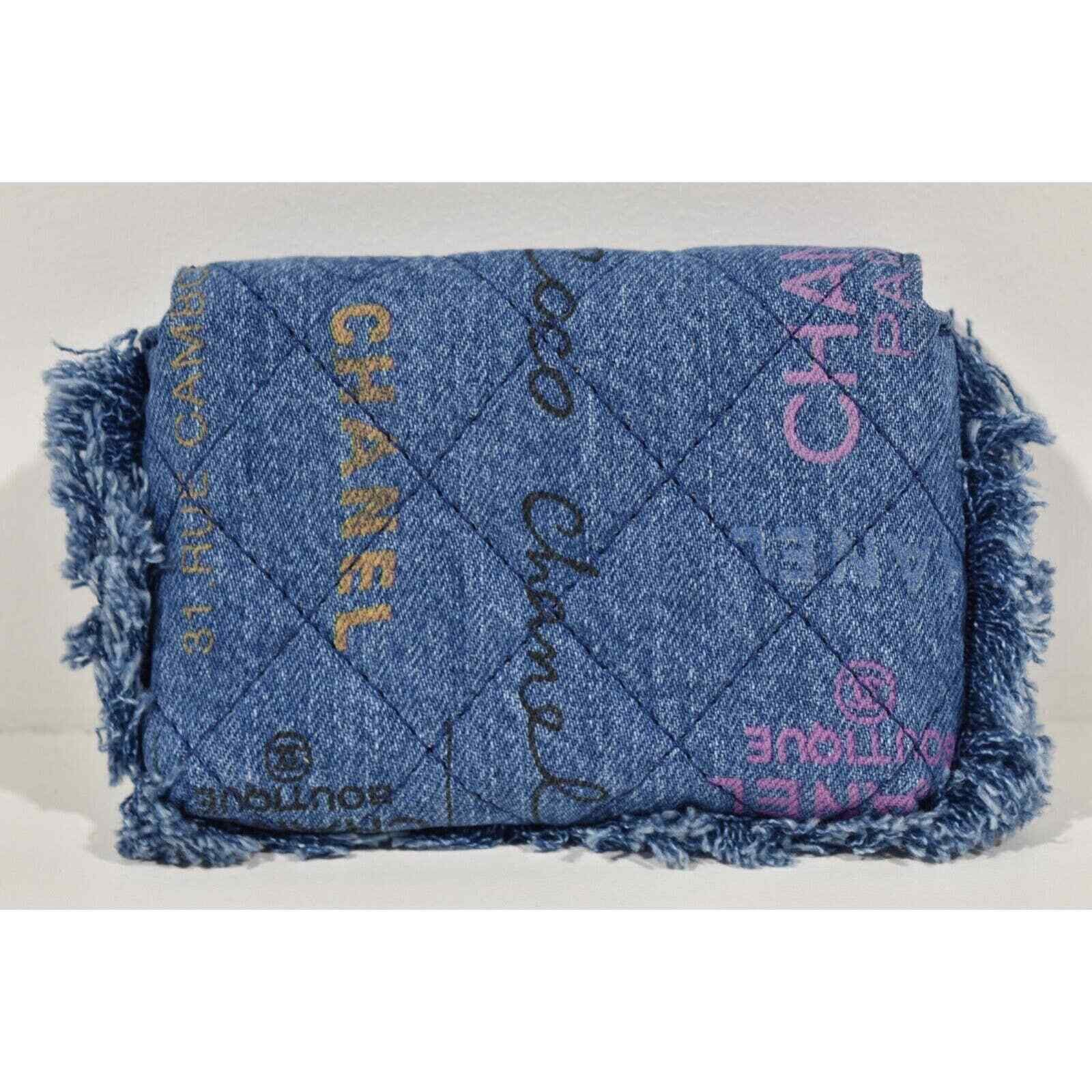Chanel Chanel Graffiti Shoulder Crossbody Clutch Credit Card Bag Size ONE SIZE - 10 Thumbnail