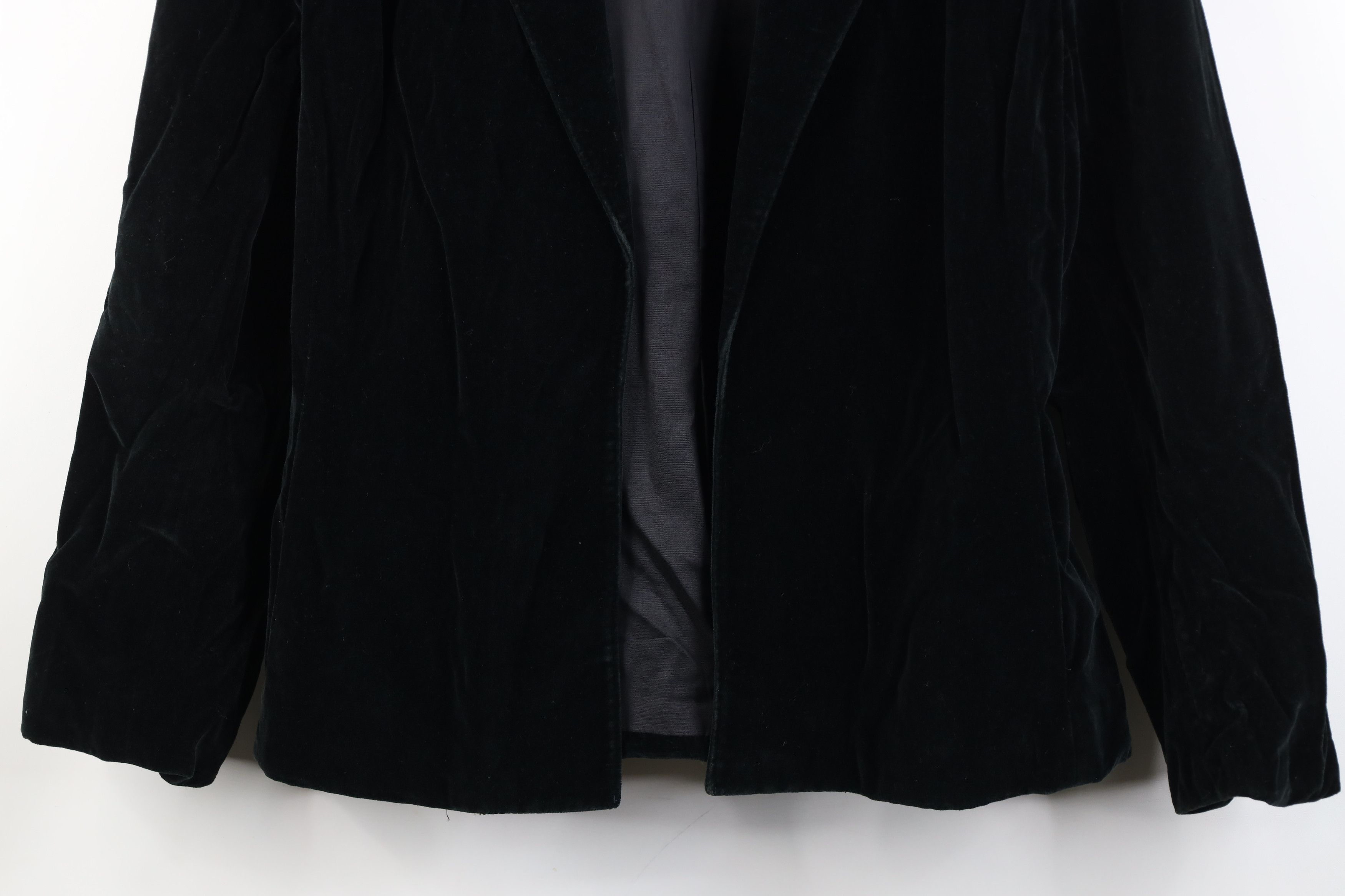 Vintage Vintage 70s 80s Streetwear Open Front Blazer Jacket USA Size L / US 10 / IT 46 - 3 Thumbnail