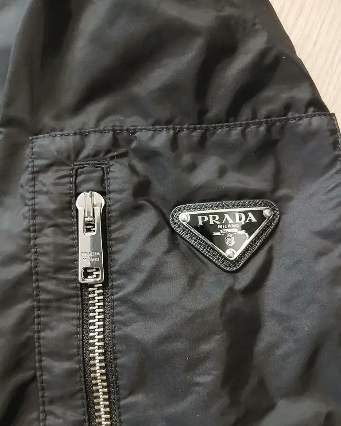 Prada ZipUp Hood Jacket Size US M / EU 48-50 / 2 - 3 Thumbnail