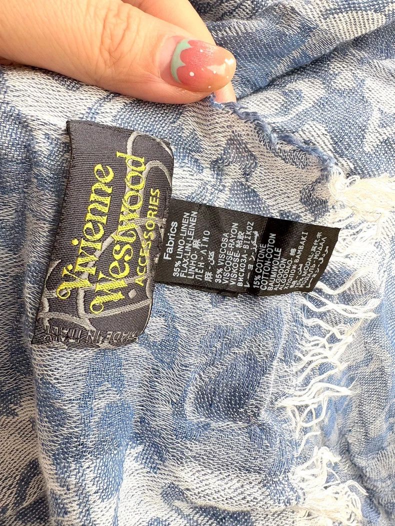 Vivienne Westwood Vivienne Westwood Saturn full moon scarf Size ONE SIZE - 8 Thumbnail
