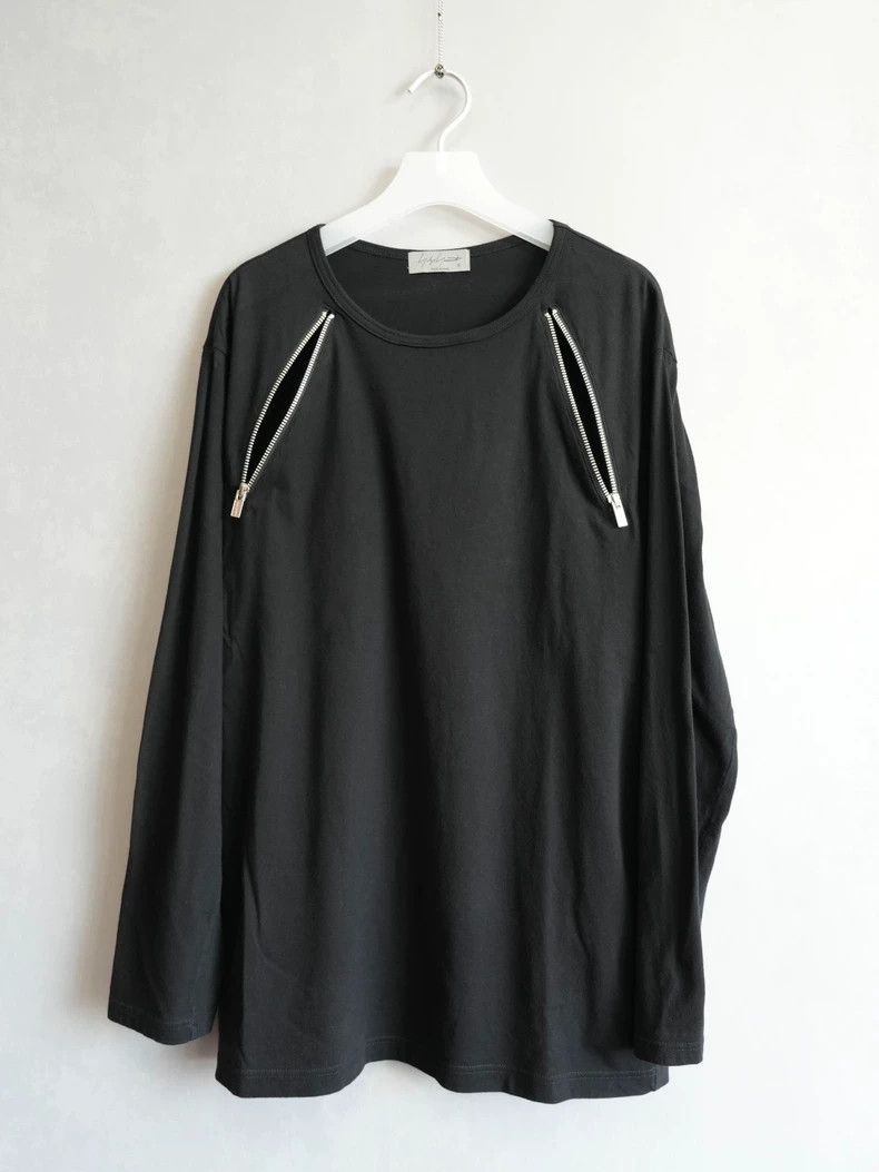Yohji Yamamoto Yohji Yamamoto21 AW double zip cotton long sleeves 2503-Nex Size US L / EU 52-54 / 3 - 4 Thumbnail