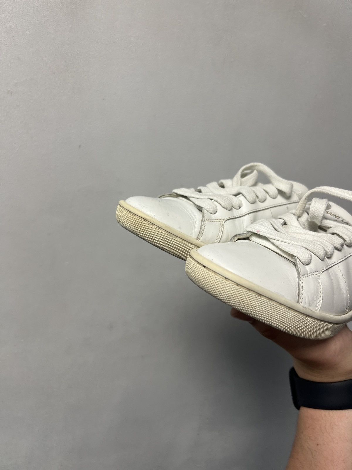 Saint Laurent Paris Saint Laurent Paris Womens Shoes Size 36 White Size US 5 / IT 35 - 7 Thumbnail