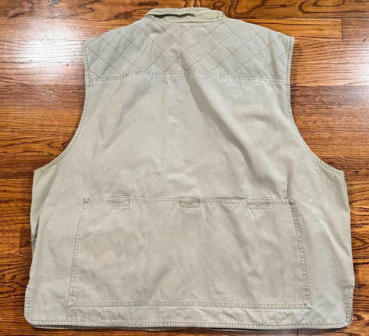 Eddie Bauer Vintage Eddie Bauer Outdoors Tan Vest (Size XXL) Size US XXL / EU 58 / 5 - 2 Thumbnail