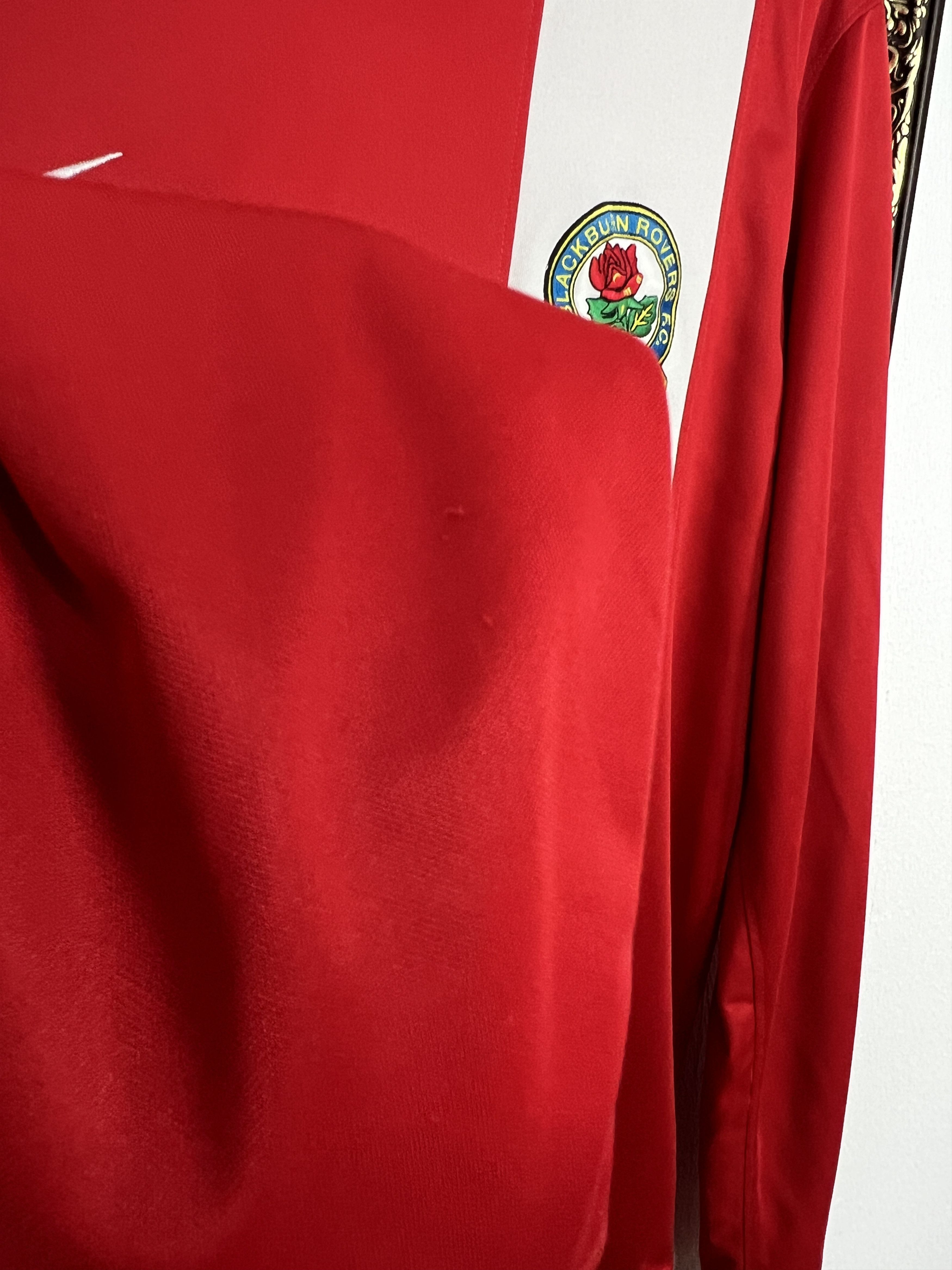 Nike Blackburn Rovers football shirt Soccer Long Sleeve Jersey Size US M / EU 48-50 / 2 - 7 Thumbnail
