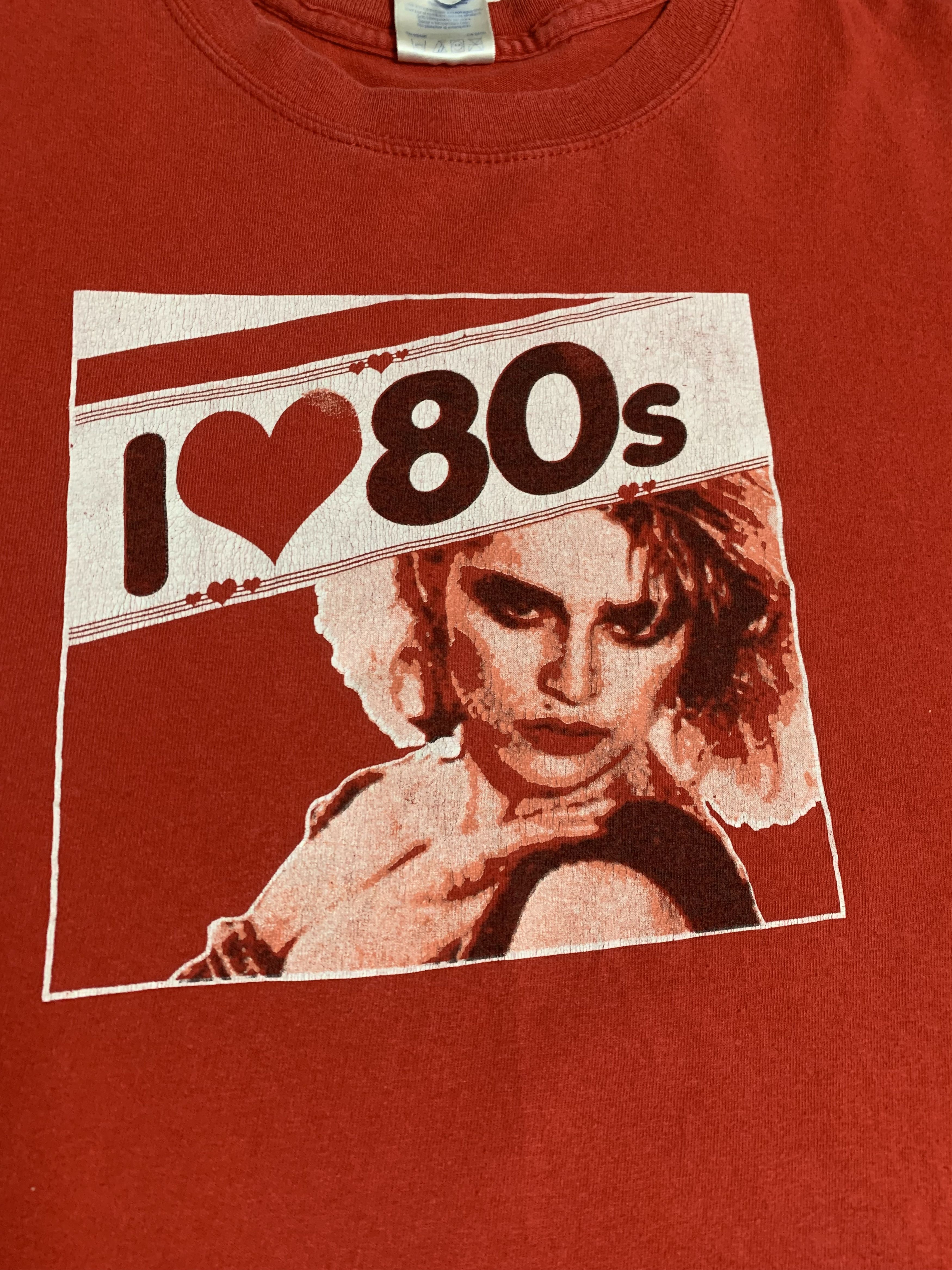 Vintage Vintage I Love 80s T Shirt Tee Retro Baggy Humor Y2K Size US L / EU 52-54 / 3 - 5 Thumbnail