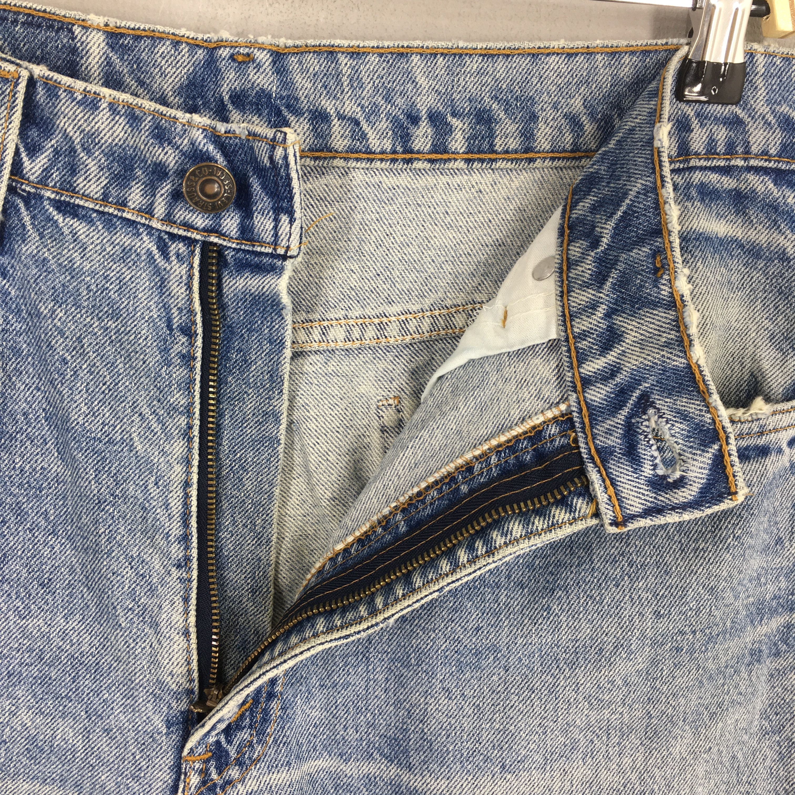 Levi's Size 31x26 Vintage 80s Levi's 517 Bootcut Flare Jeans S865 Size US 31 - 6 Thumbnail