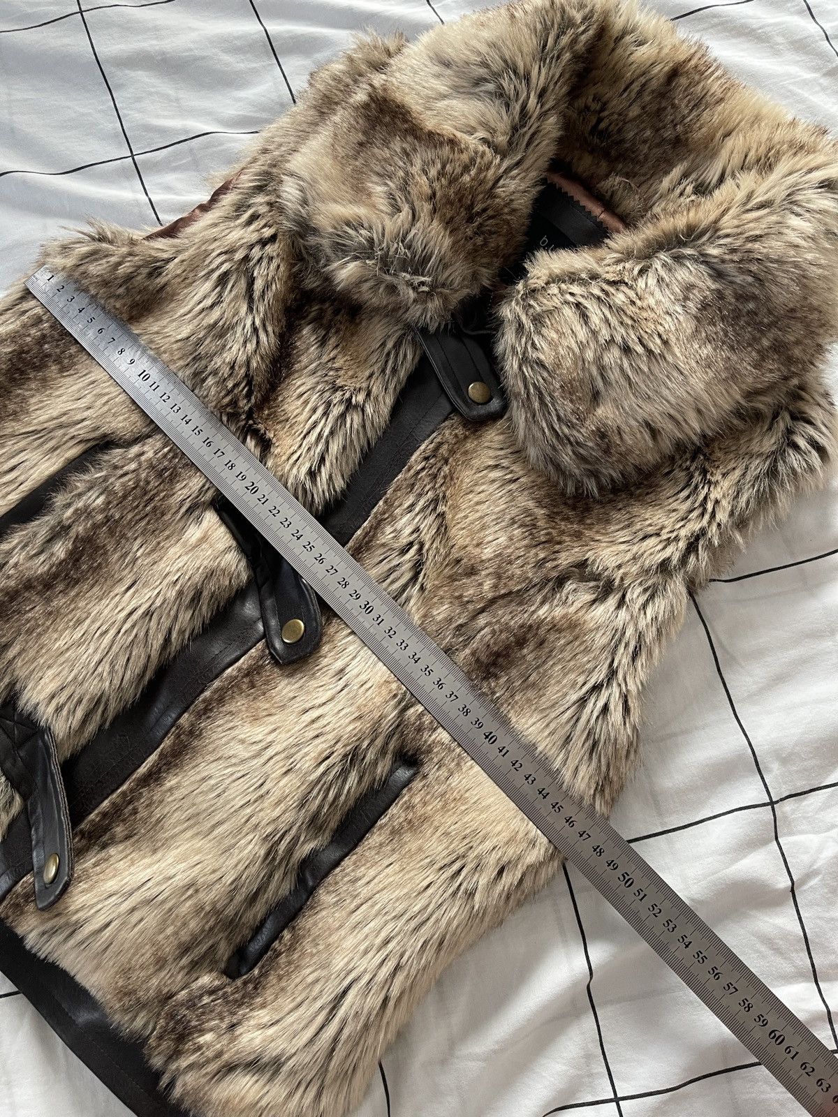 If Six Was Nine Vintage Issey Miyake Yohji vibe FUR Fuzzy Avant Garde Vest Size US M / EU 48-50 / 2 - 9 Thumbnail