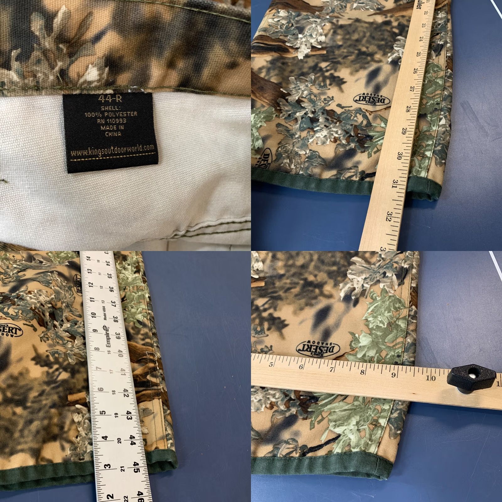 Vintage VINTAGE Hidden Mesa Camouflage Hunting Pants Mens 42X31 Cargo Camouflage 42 Mens Foss? Size US 42 / EU 58 - 10 Thumbnail