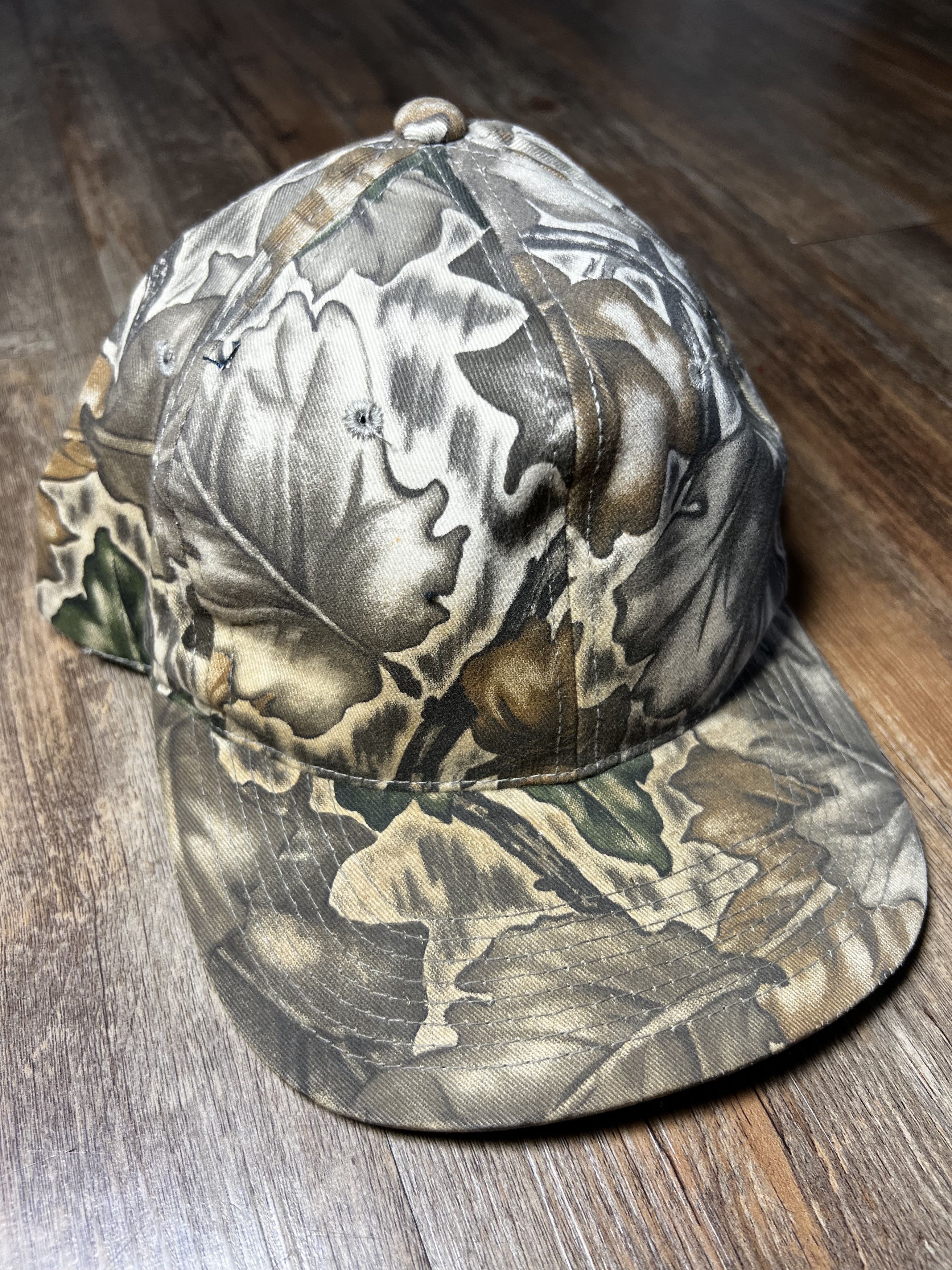 Vintage Vintage Camouflage Print Headliner Snapback Cap Size ONE SIZE - 3 Thumbnail