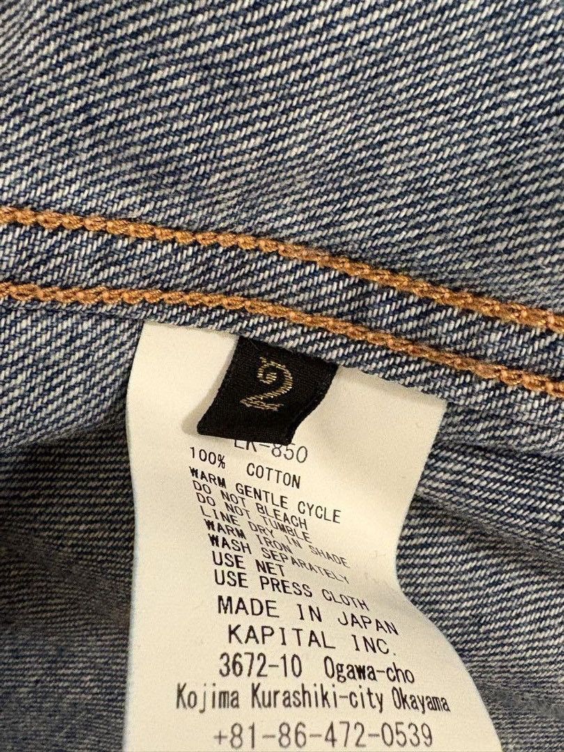 Kapital Western Denim Button Up Shirt Size US M / EU 48-50 / 2 - 4 Thumbnail