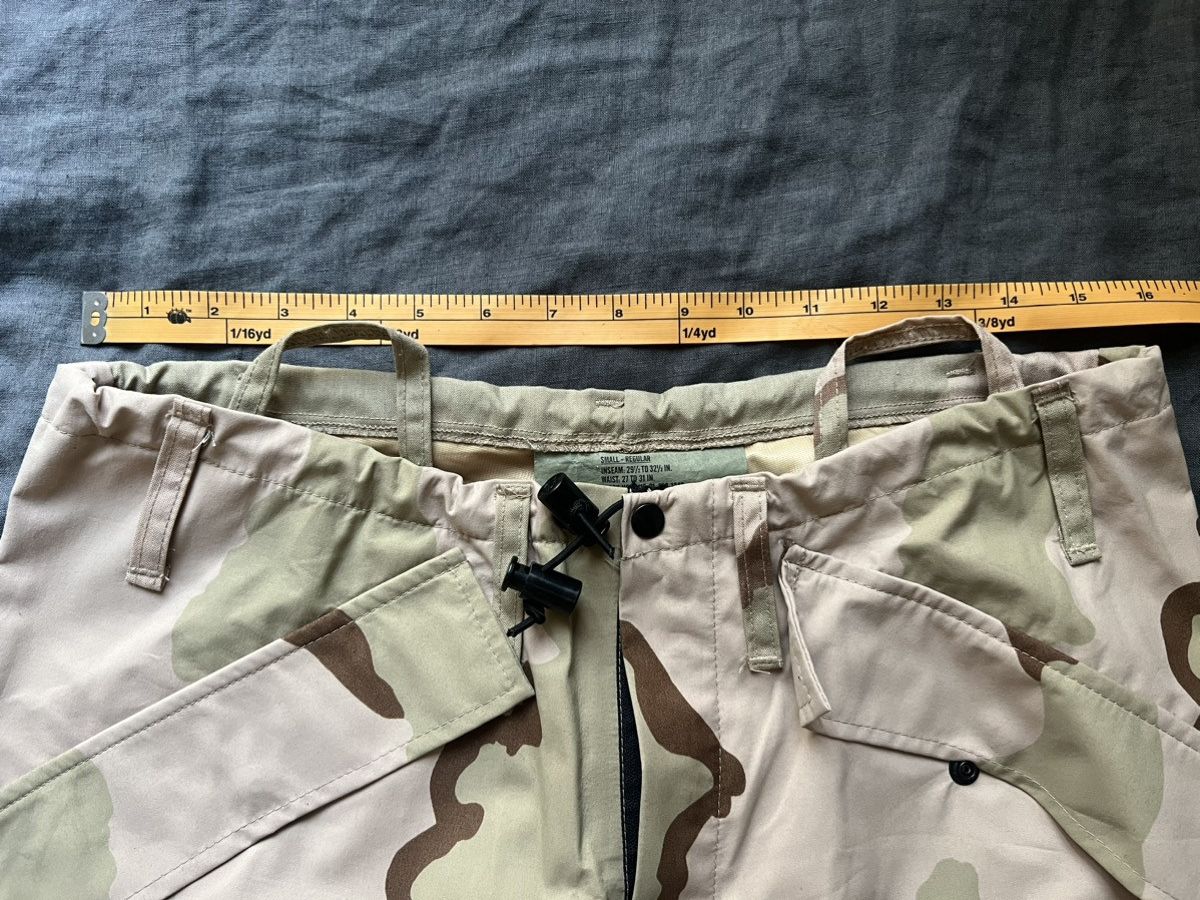 Vintage Vintage Desert Camo Gore-Tex Pants Size US 30 / EU 46 - 12 Thumbnail