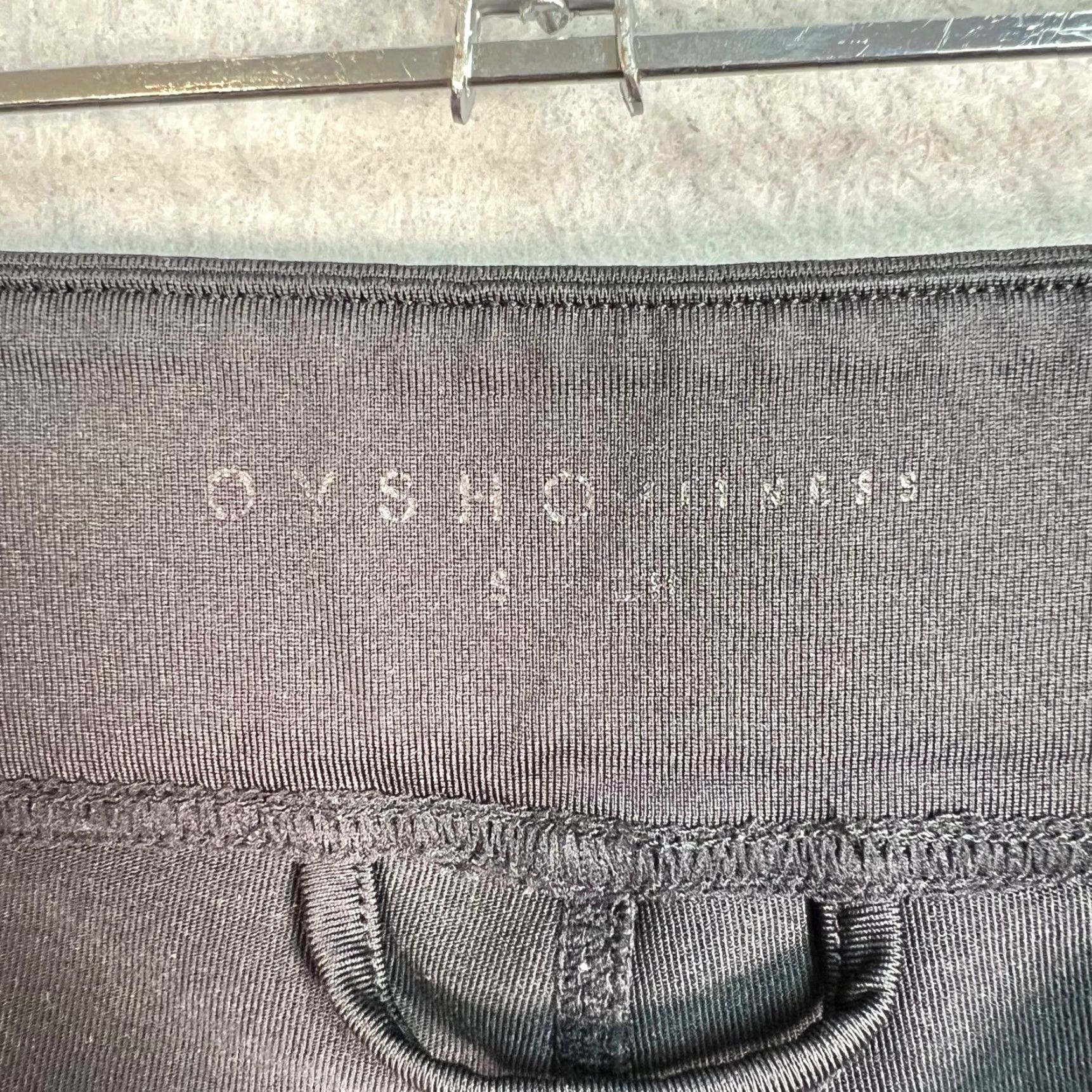 Vintage Oysho Leggings Womens Size Small Black Running Ankle Zip Womens Size 28" / US 6 / IT 42 - 3 Thumbnail