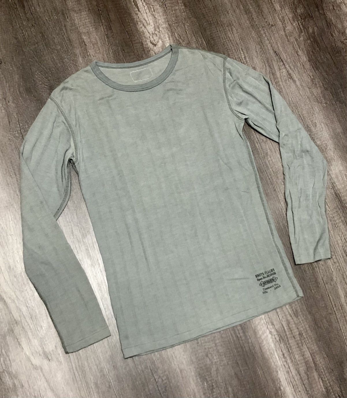 Avirex × Roots Of Flight VINTAGE AVIREX ROOTS FLIGHT NO M380B LONG SLEEVE TEE SHIRT Size US S / EU 44-46 / 1 - 9 Thumbnail