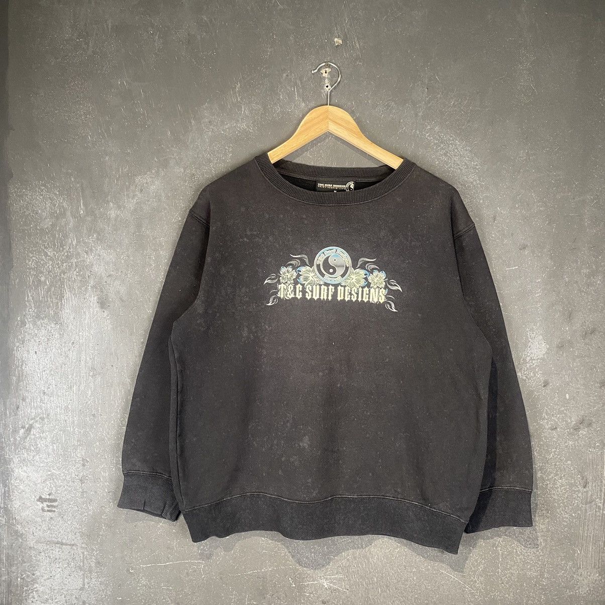 Other y2k T&C Surf Tattoo Poem Boxy Crewneck Size US M / EU 48-50 / 2 - 1 Thumbnail