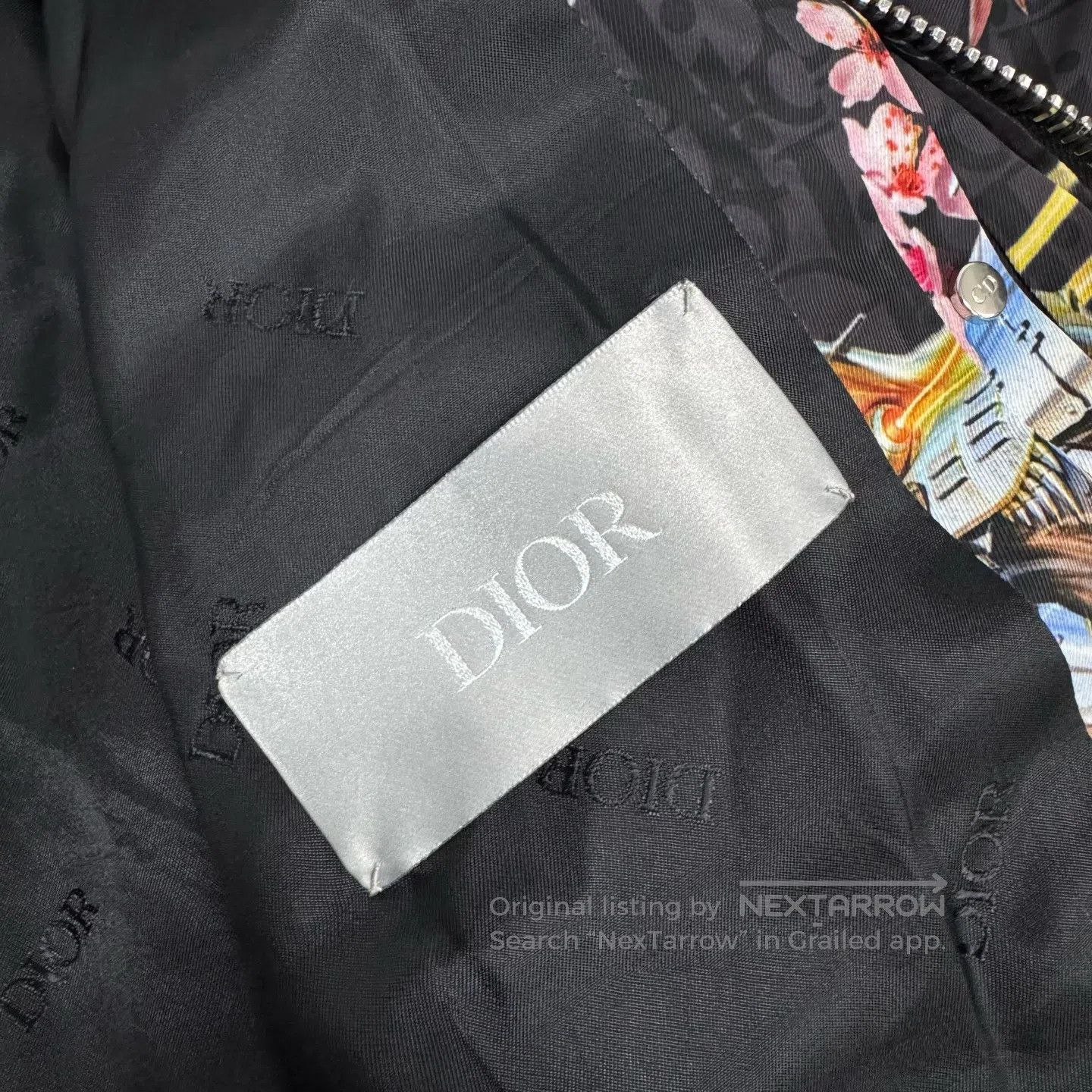 Dior Dior x Kongshan Base sakura Baseball jacket| Size US S / EU 44-46 / 1 - 5 Thumbnail