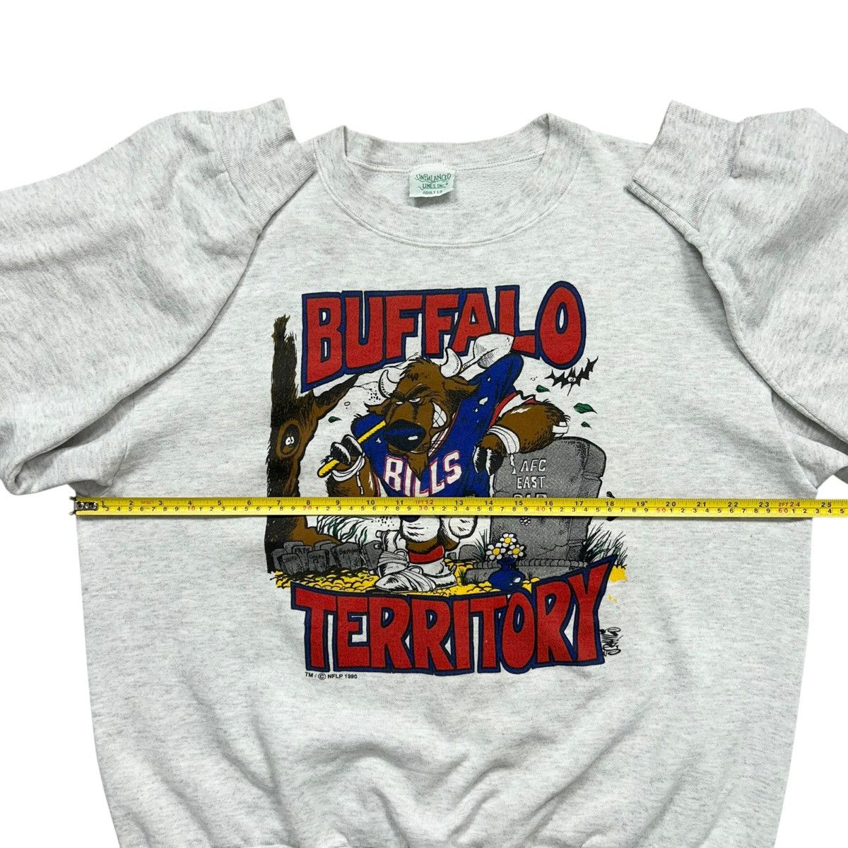 NFL VTG 90s BUFFALO BILLS TERRITORY 1990 SWEATSHIRT SIZE L Size US L / EU 52-54 / 3 - 7 Thumbnail