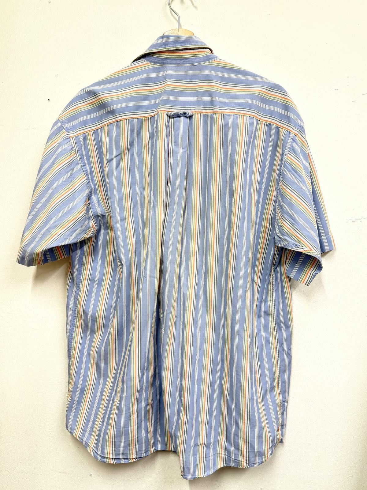 Gant GANT Men's Large Short Sleeve Striped Shirt Made in Portugal Size US L / EU 52-54 / 3 - 4 Thumbnail