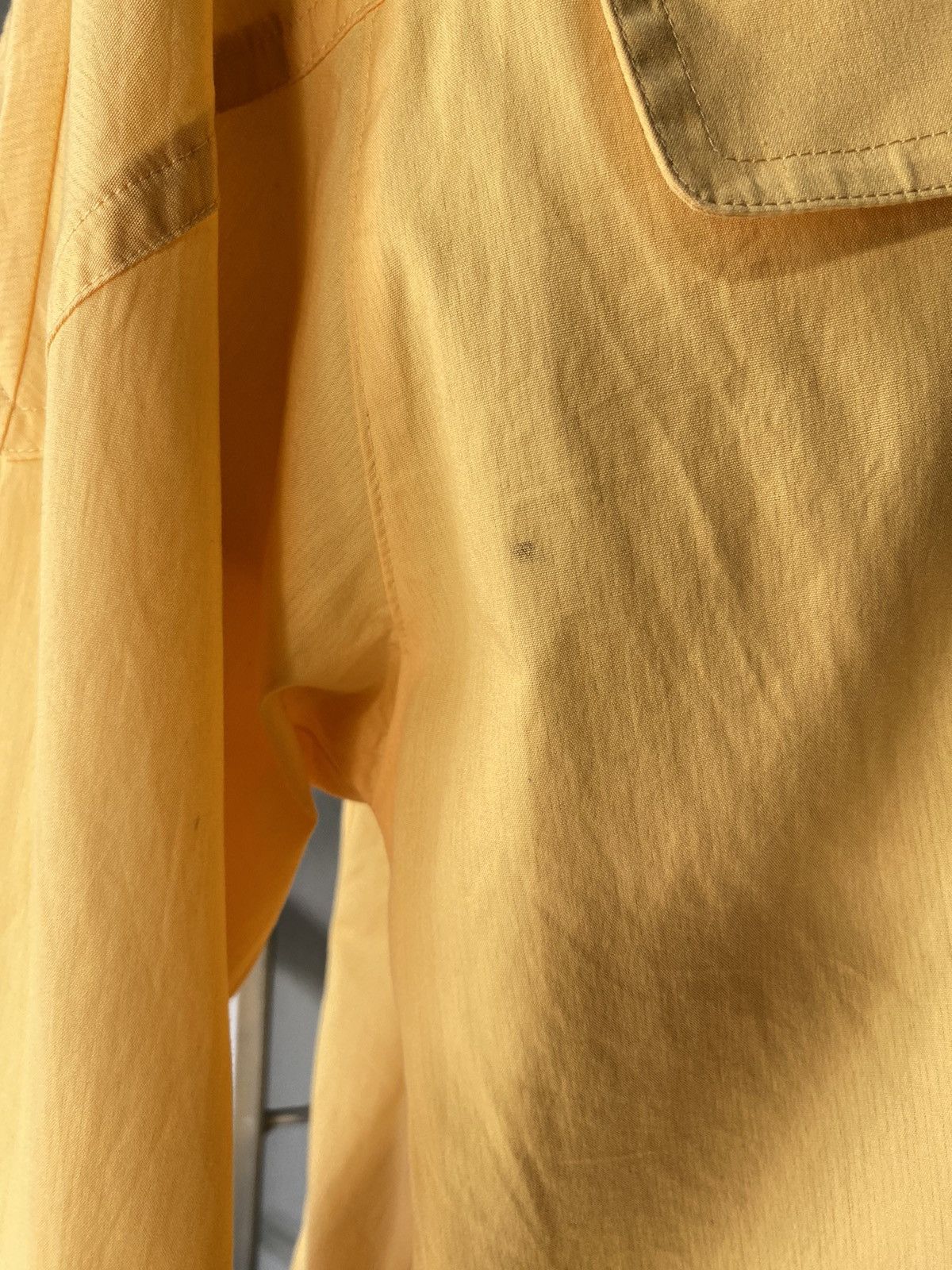 Lancel LANCEL Yellow Long-Sleeve Shirt Size L / US 10 / IT 46 - 15 Thumbnail