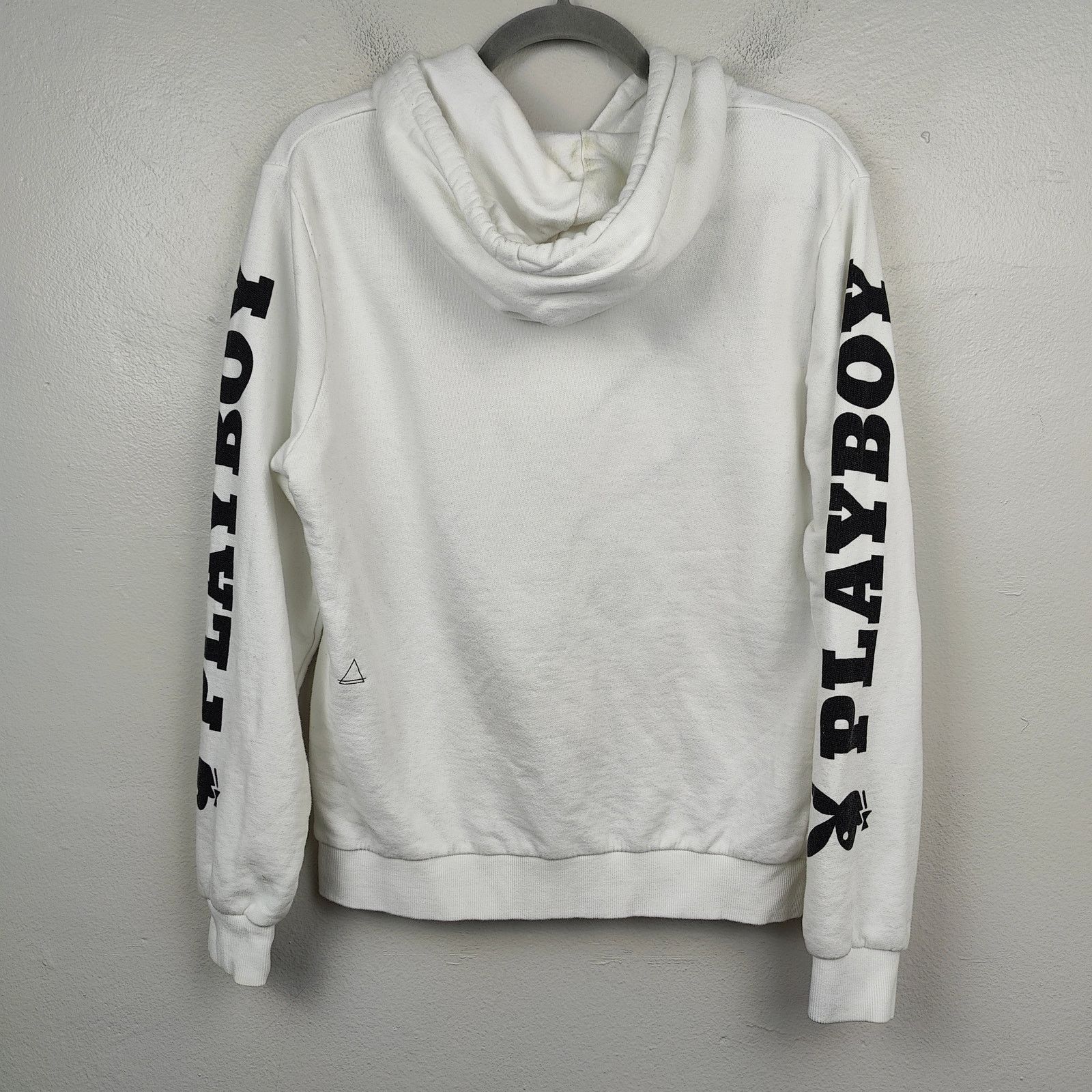 Eleven Paris Eleven Paris Playboy Layla Hoodie Medium White Barbed Wire Size US M / EU 48-50 / 2 - 6 Thumbnail