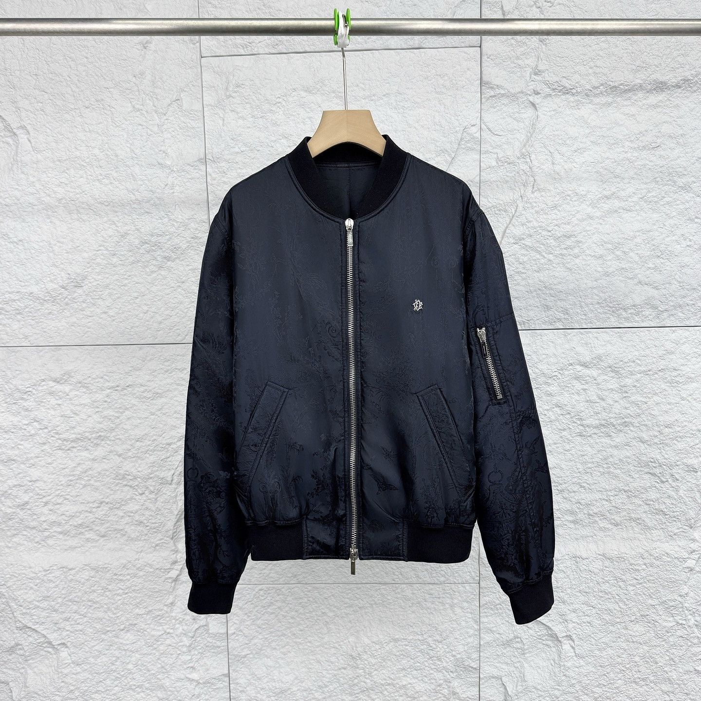 Dior Dior Jacquard Bomber Jacket Size M Size US M / EU 48-50 / 2 - 1 Thumbnail