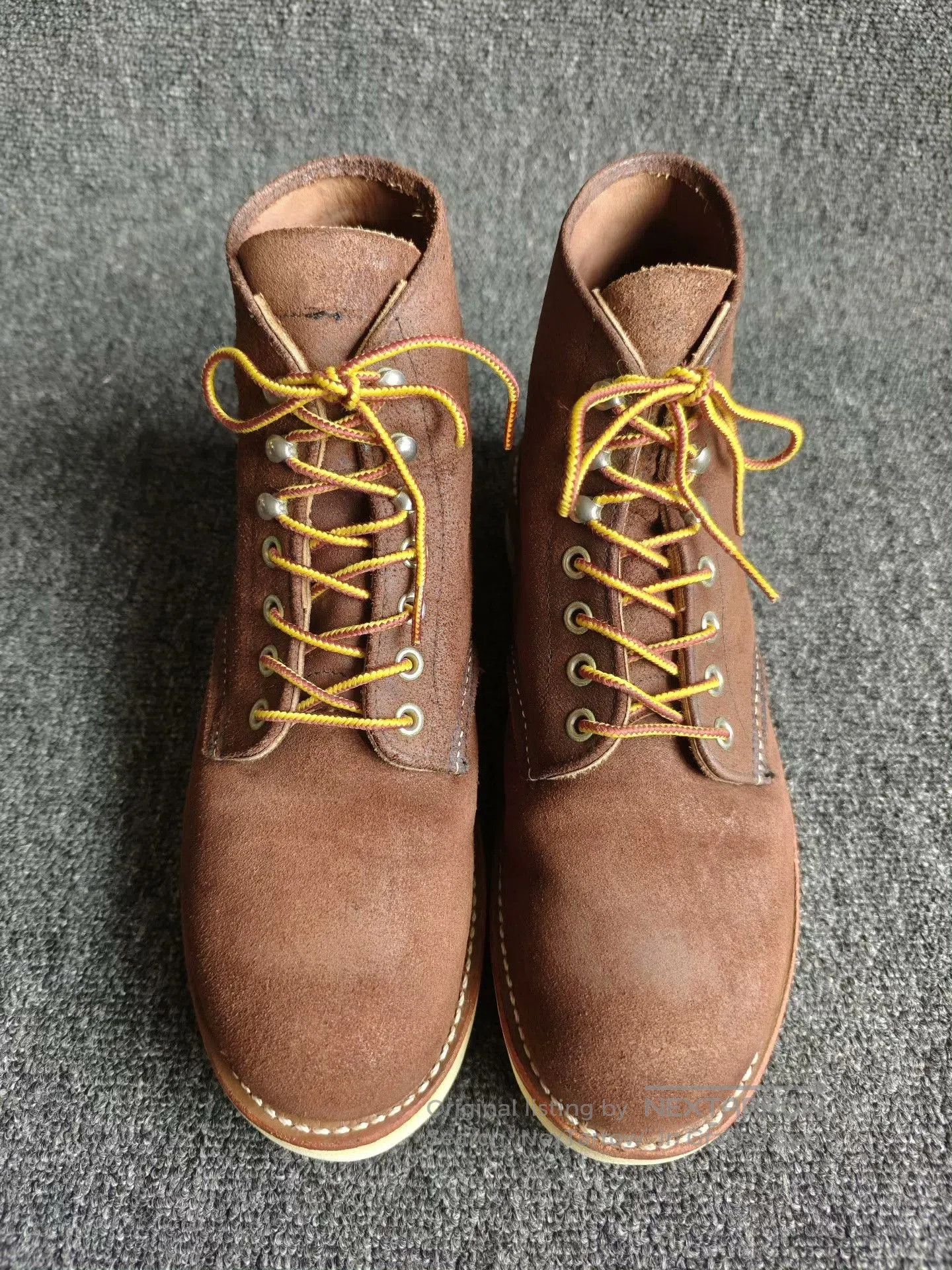 Red Wing Red Wing 8164 Brown Work Boots. Size US 7.5 / EU 40-41 - 3 Thumbnail