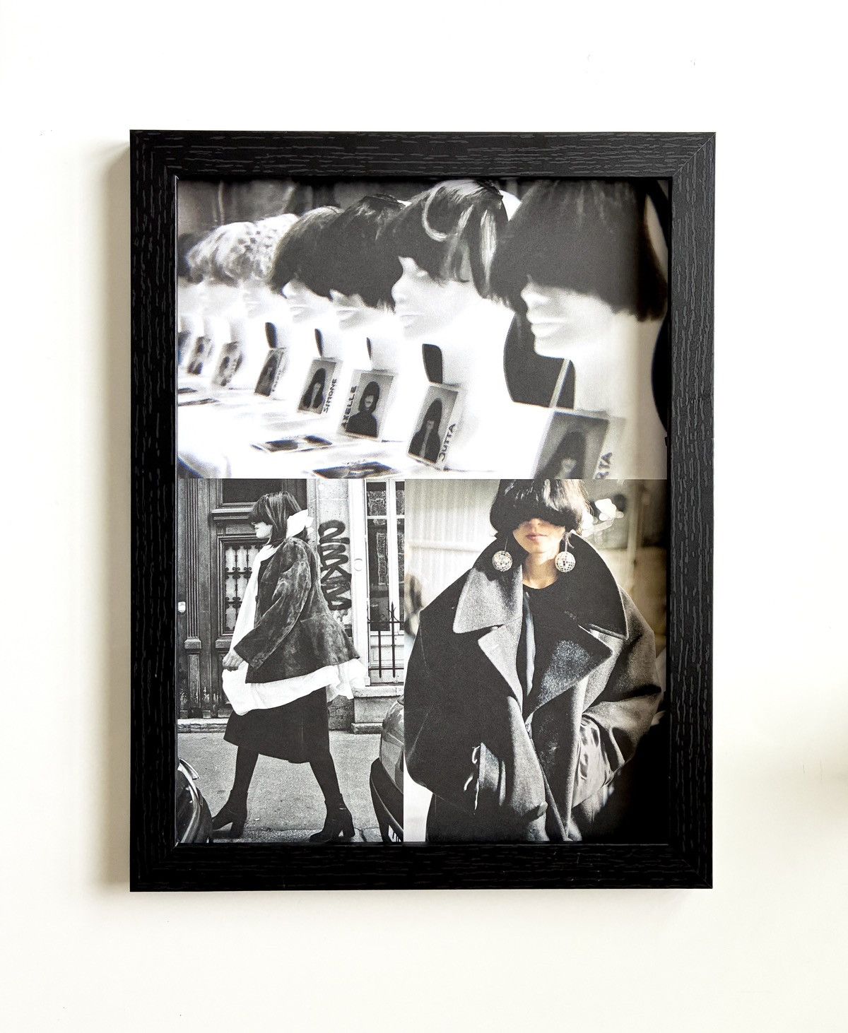 Maison Margiela Maison Margiela wigs Archive Fashion photo framed 9x12 Size ONE SIZE - 1 Thumbnail