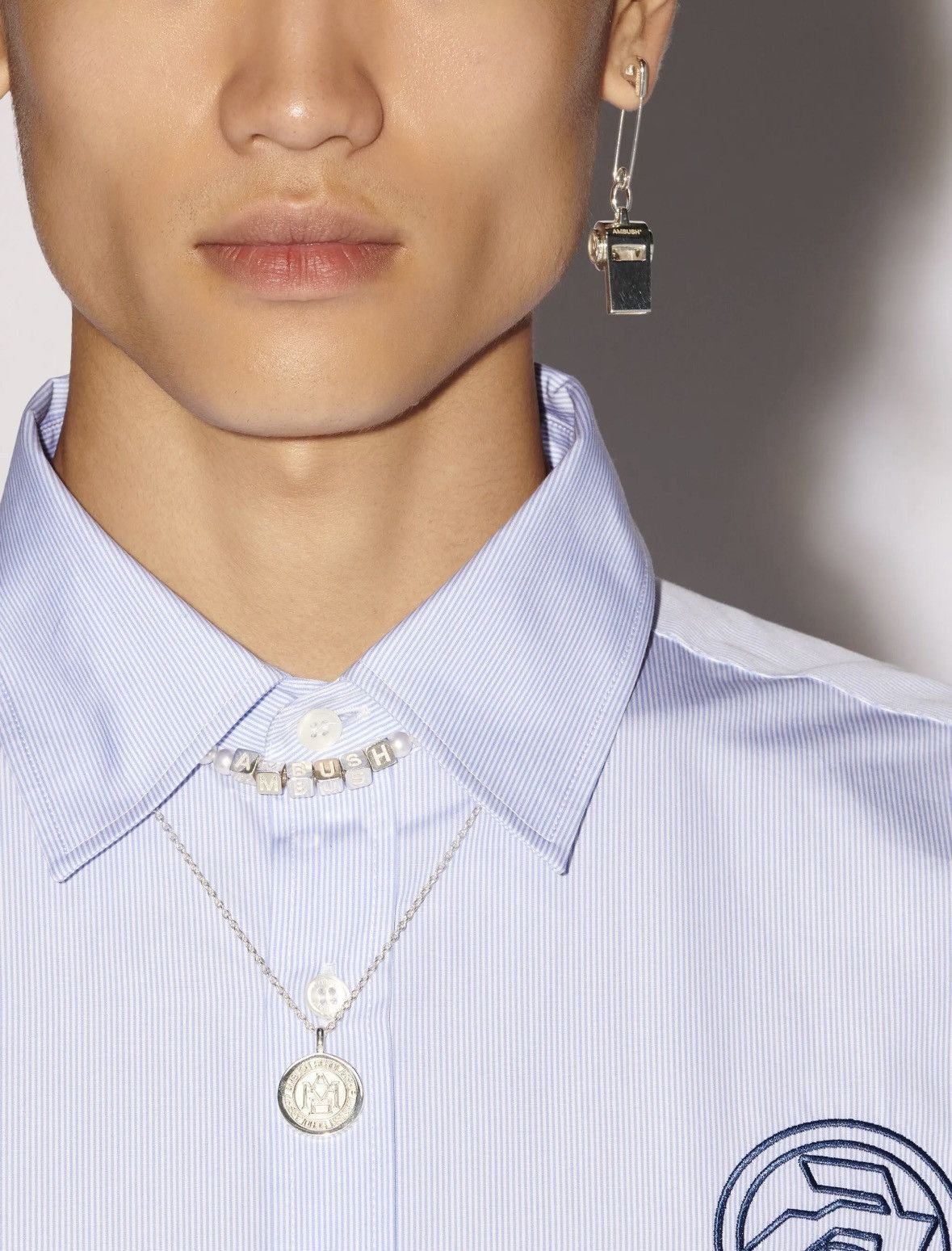 Ambush Design AMBUSH Whistle drop earring 925 silver Size ONE SIZE - 2 Thumbnail
