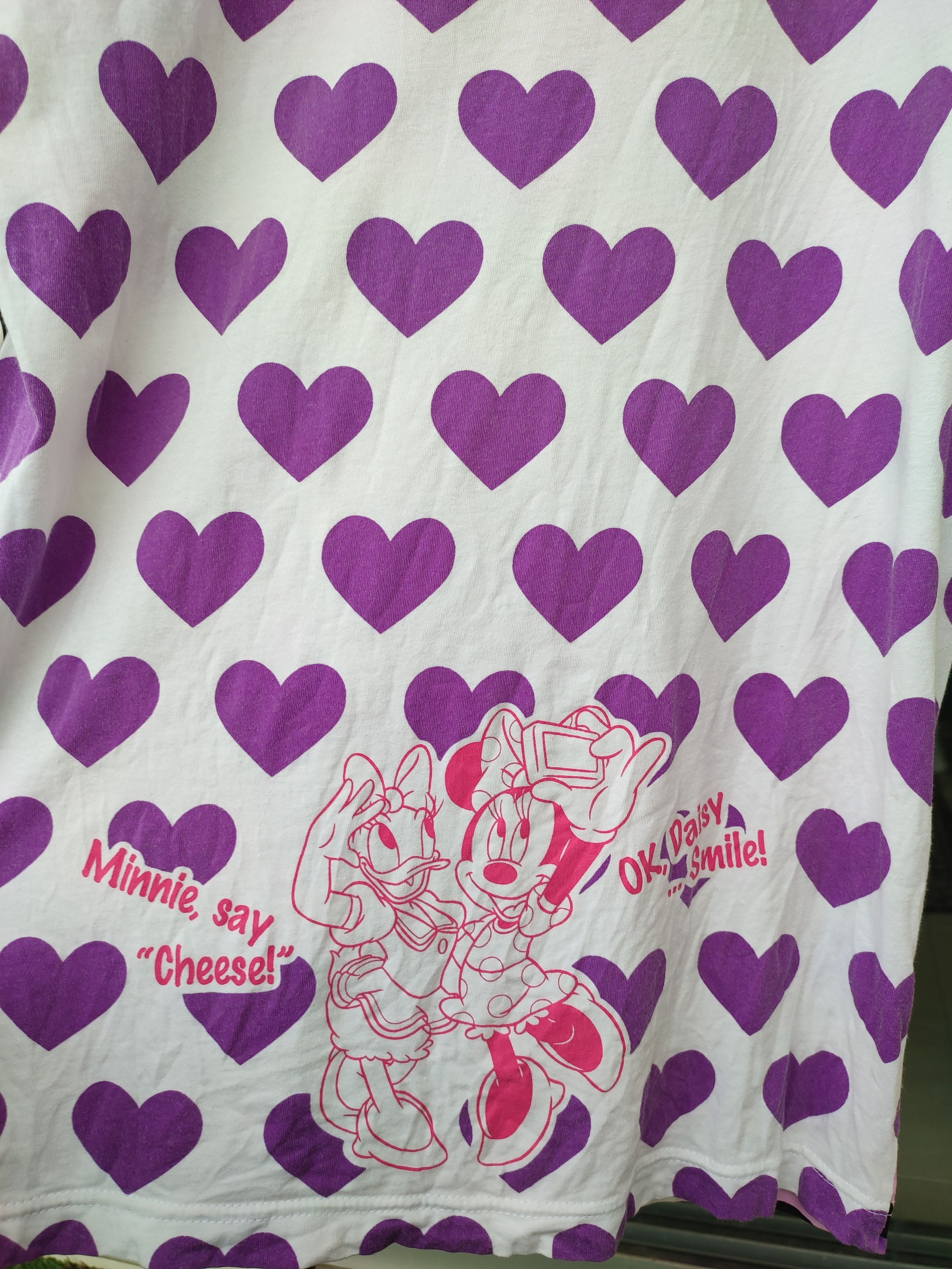 Disney Daisy and Minnie Big Print Tee Size US S / EU 44-46 / 1 - 9 Thumbnail