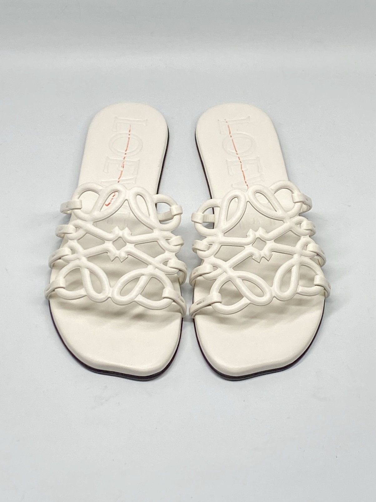 Loewe Loewe Petal Anagram slide in soft calfskin size 37 Size US 7 / IT 37 - 4 Thumbnail