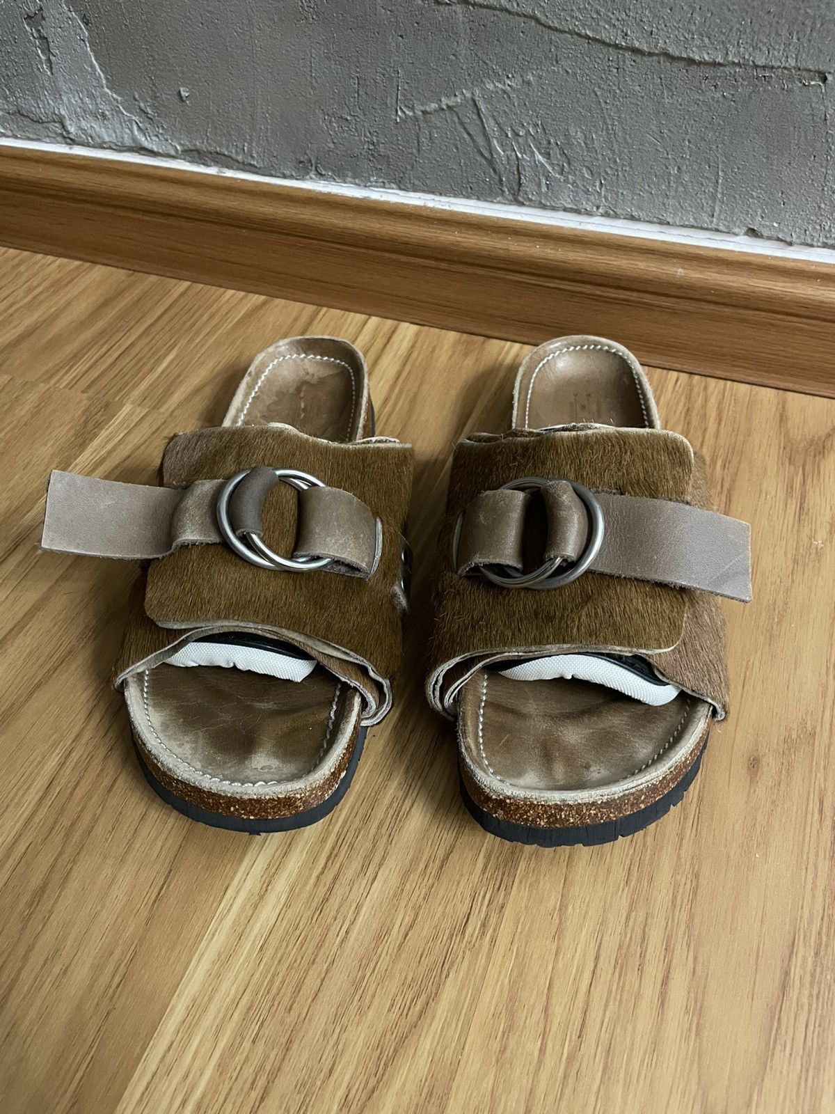 Sasquatchfabrix Sasquatchfabrix Leather Cow Skin Sandal Size US 9 / EU 42 - 2 Thumbnail