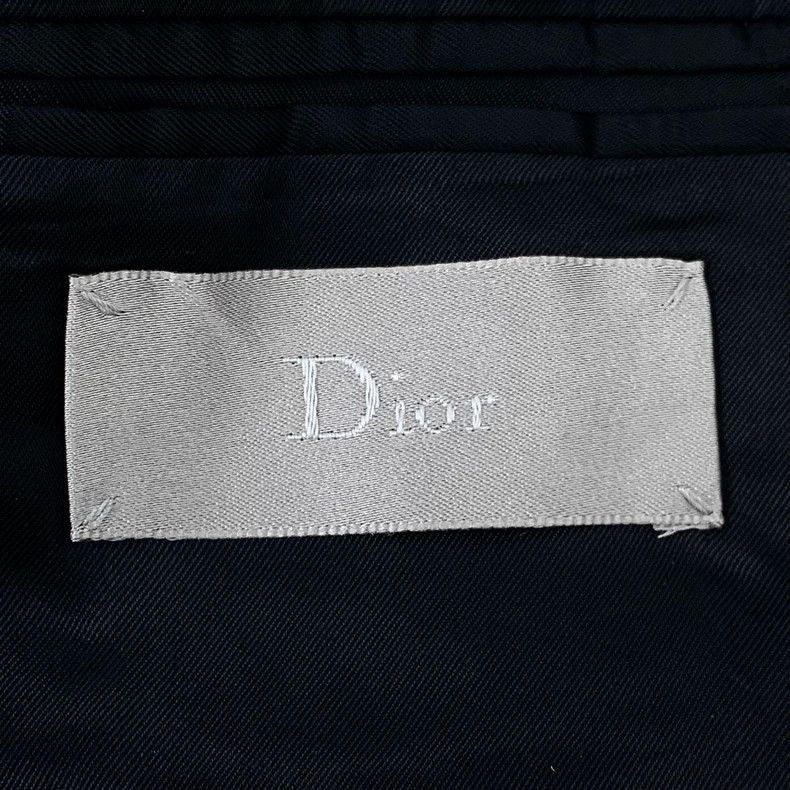 Dior Dior Dark blue wool single-breasted long-sleeved jacket 250 Size US M / EU 48-50 / 2 - 6 Thumbnail