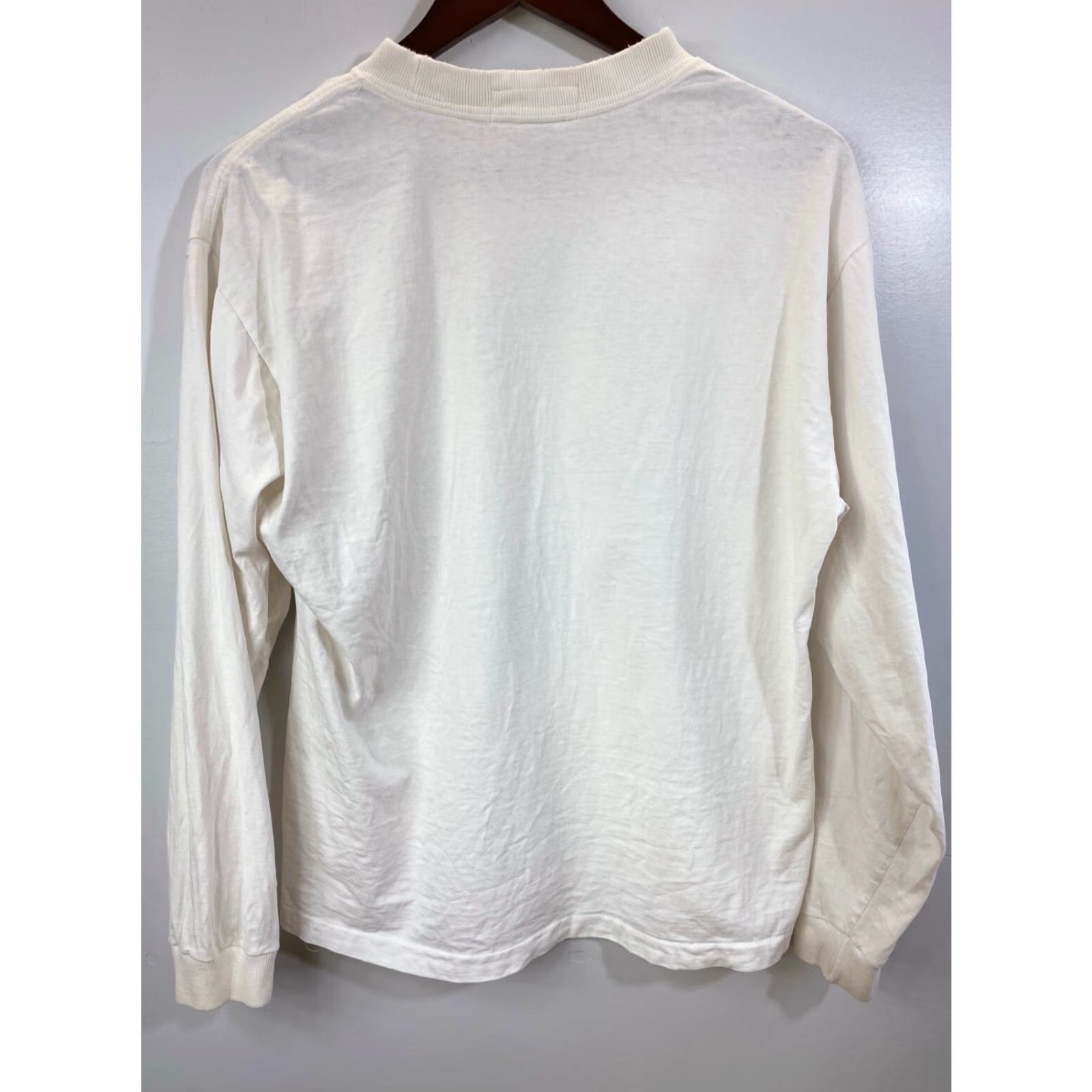 Nomad VINTAGE Nomada T-Shirt Men’s Galapagos Islands Blue Footed Booby Size S White Crew Neck Long Sleeve 100% Cotton Shirt Mens Size US S / EU 44-46 / 1 - 3 Thumbnail