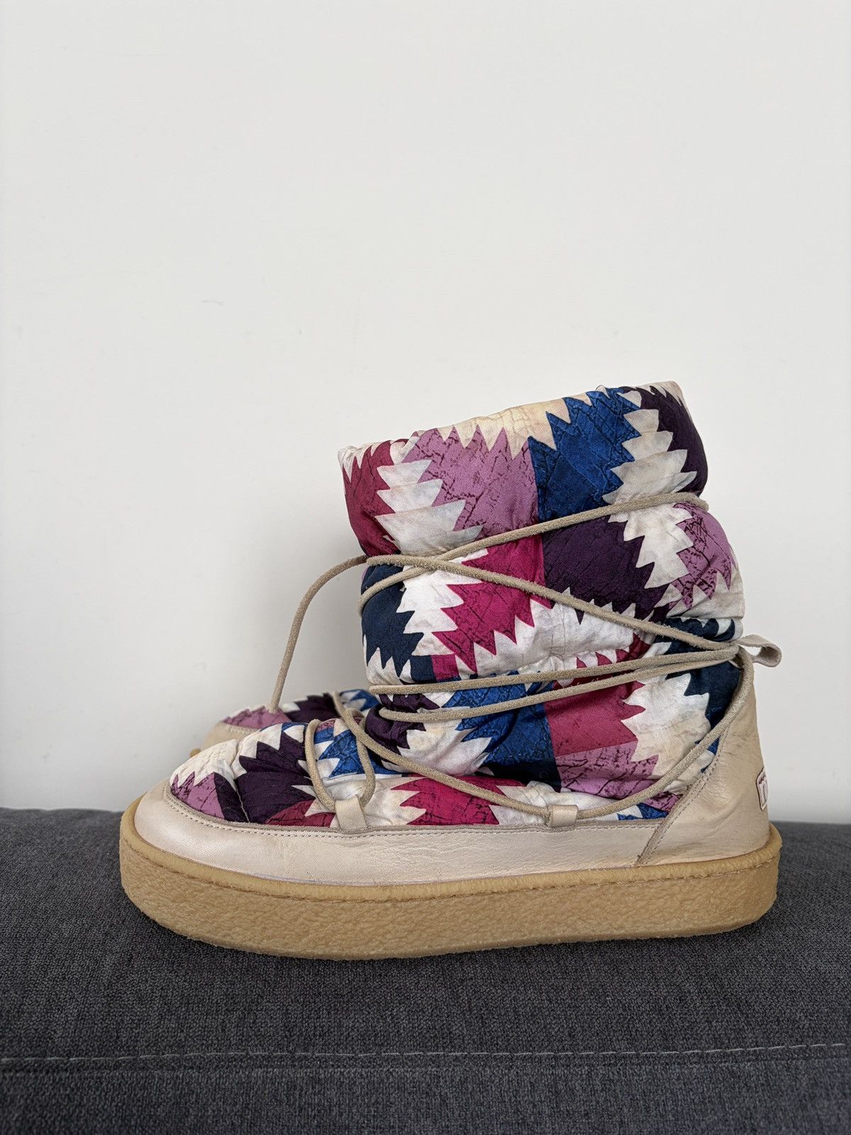 Isabel Marant Isabel Marant Snow Moon Boot Multicolor Winter Boot Size US 9 / IT 39 - 1 Thumbnail